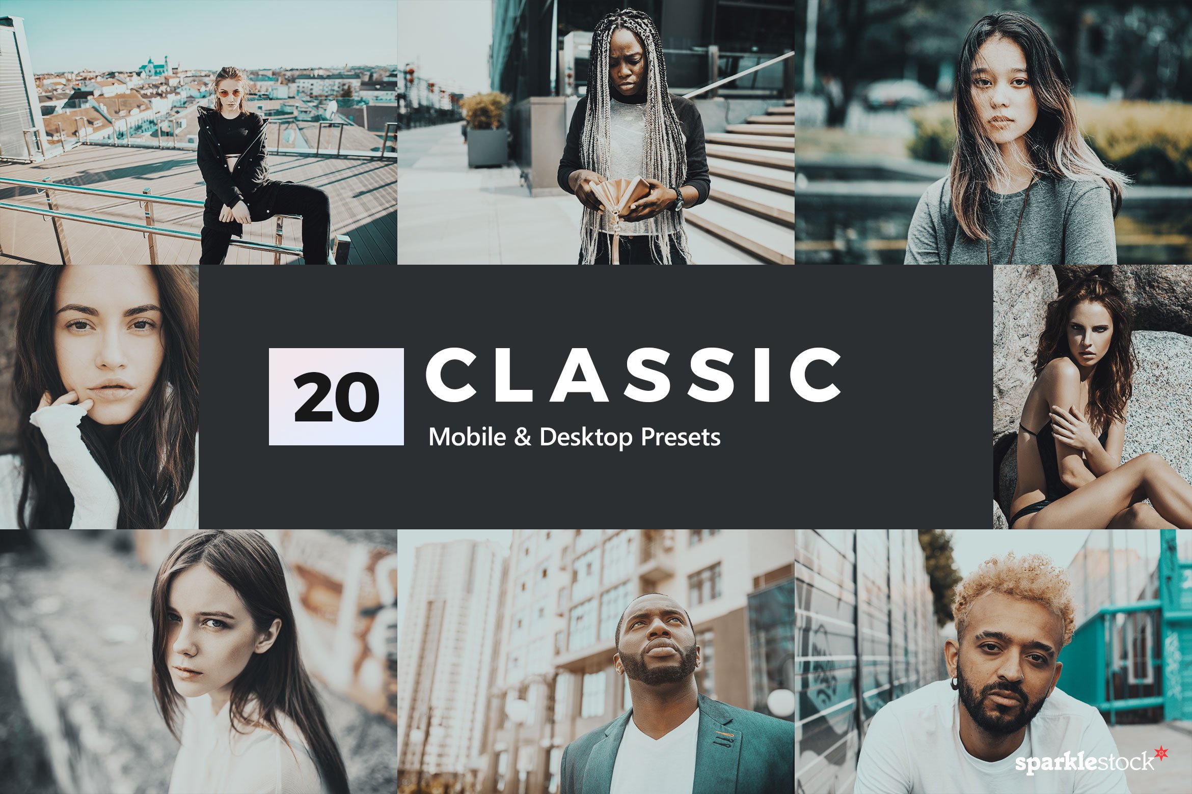 20款复古电影淡黄色照片调色修图LR预设 20 Classic Lightroom Presets & LUTs_img_2