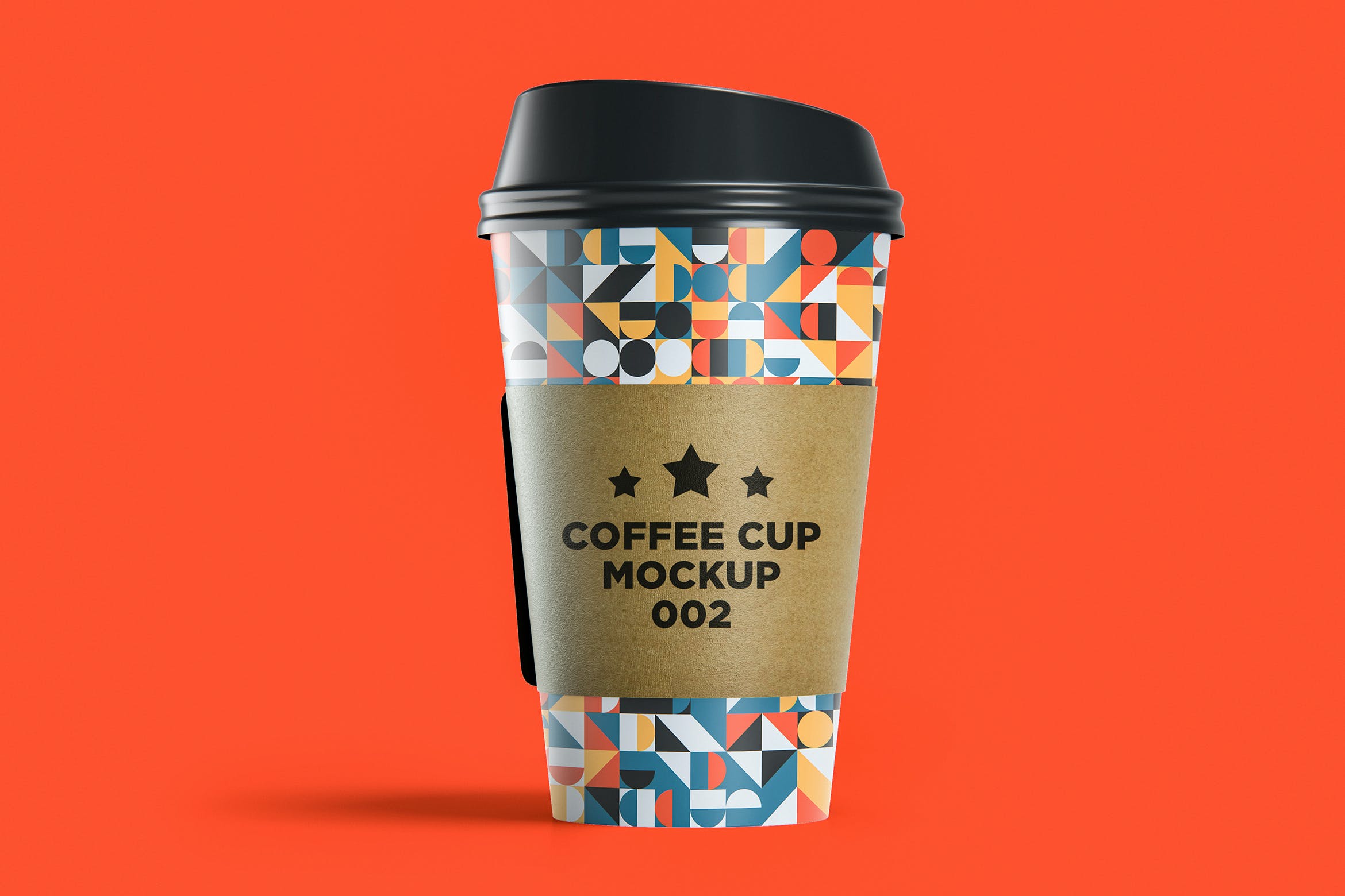 一次性外卖咖啡纸杯设计展示样机 Coffee Cup Mockup Set_img_2