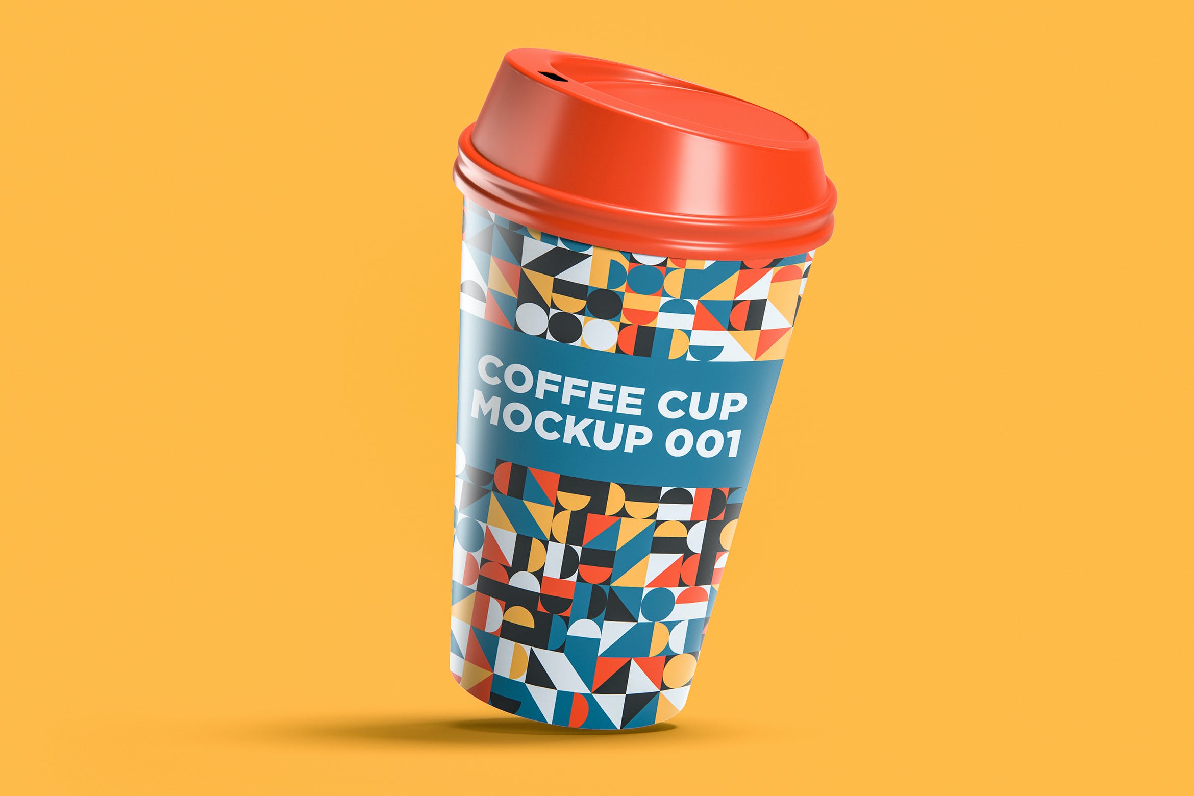 一次性外卖咖啡纸杯设计展示样机 Coffee Cup Mockup Set_img_2