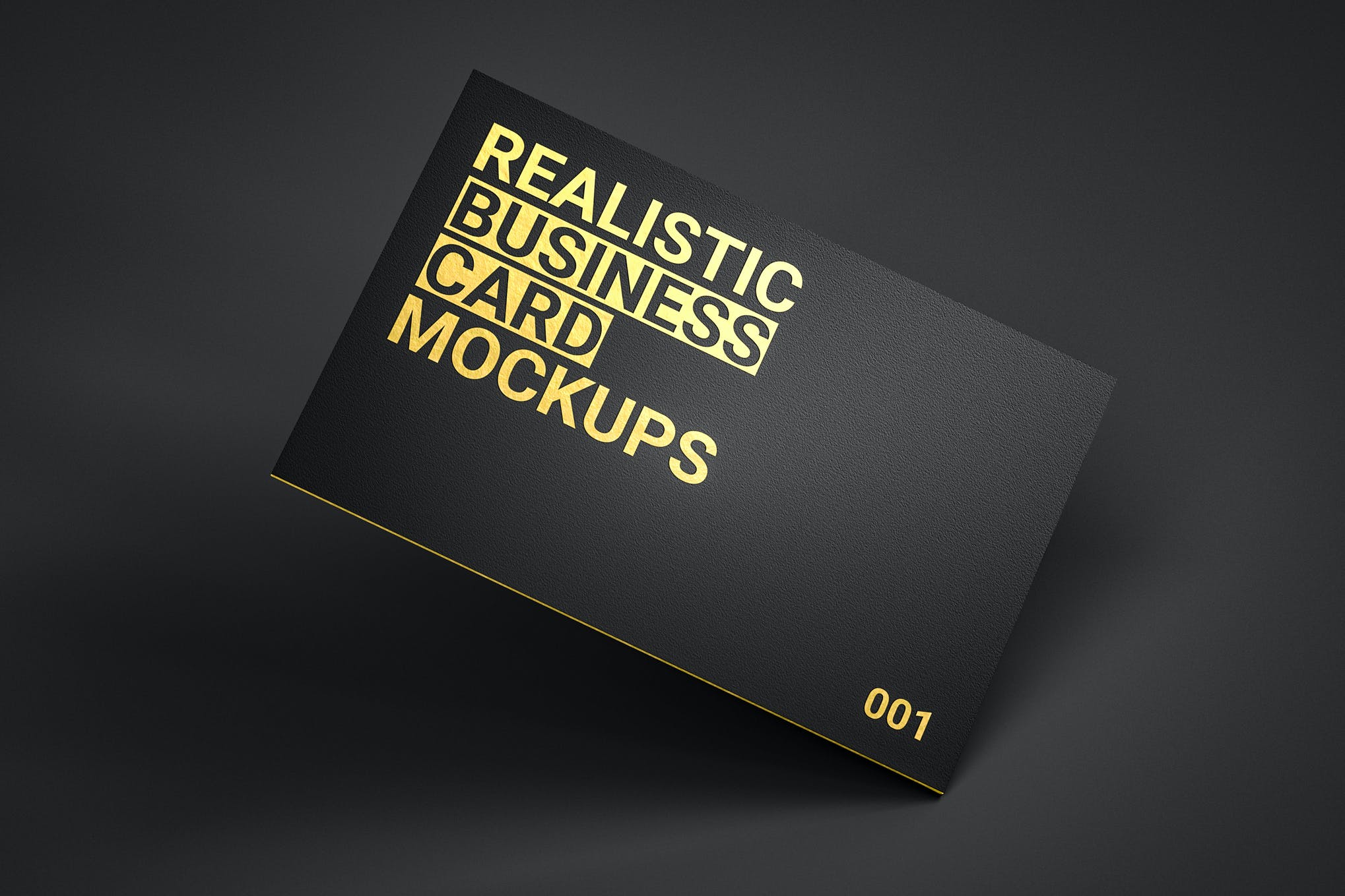 16个逼真商务名片卡片设计展示样机模板 Realistic Business Card Mockups_img_2