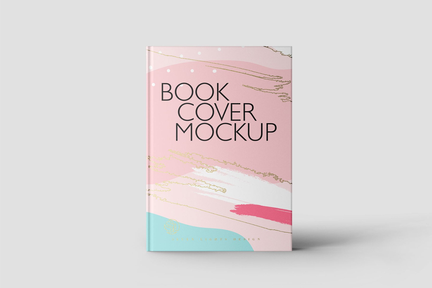 6款精装书封面设计展示样机模板 Book Cover Mockup Set_img_2