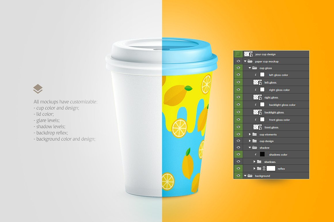 外卖咖啡杯设计视频动画展示样机模板 Small Coffee Cup Animated Mockup_img_2