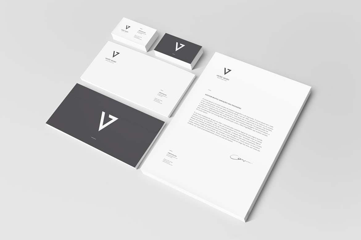 10款品牌VI设计办公用品展示样机模板 Branding / Identity Mockup 2_img_2