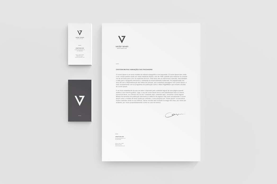 10款品牌VI设计办公用品展示样机模板 Branding / Identity Mockup 2_img_2