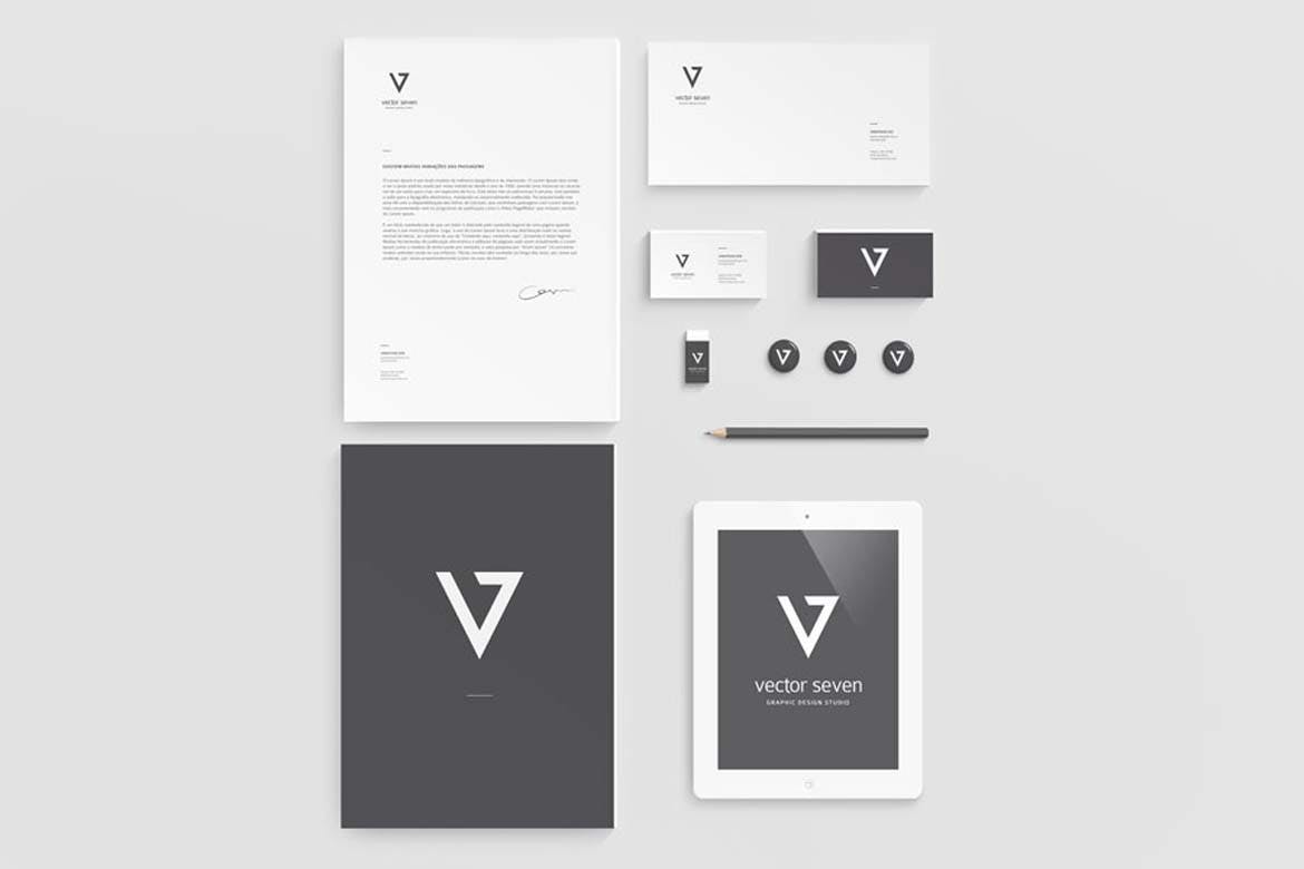 10款品牌VI设计办公用品展示样机模板 Branding / Identity Mockup 2_img_2