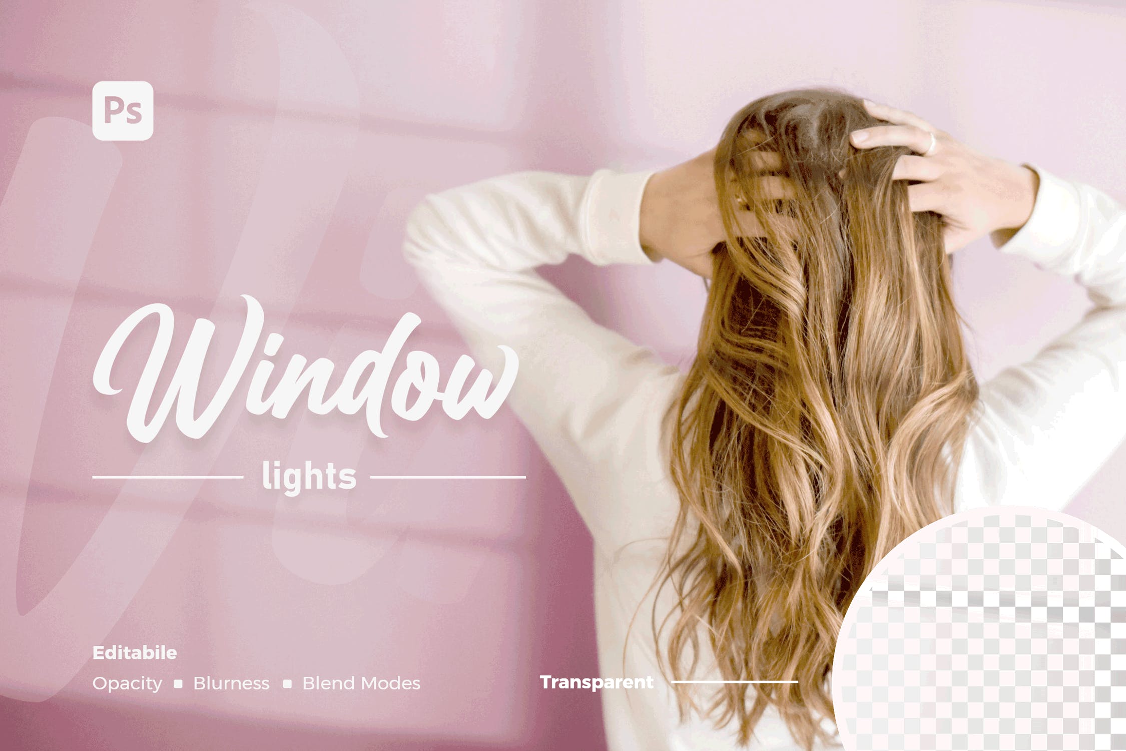 16款文艺窗户阴影PS叠加层设计素材 Windows Shadow Overlays_img_2