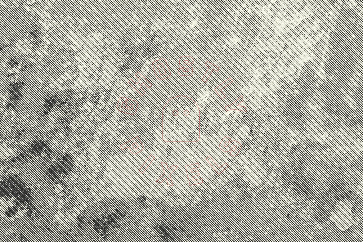 复古半色调大理石纹理矢量素材 Vintage Halftone Marble Textures_img_2