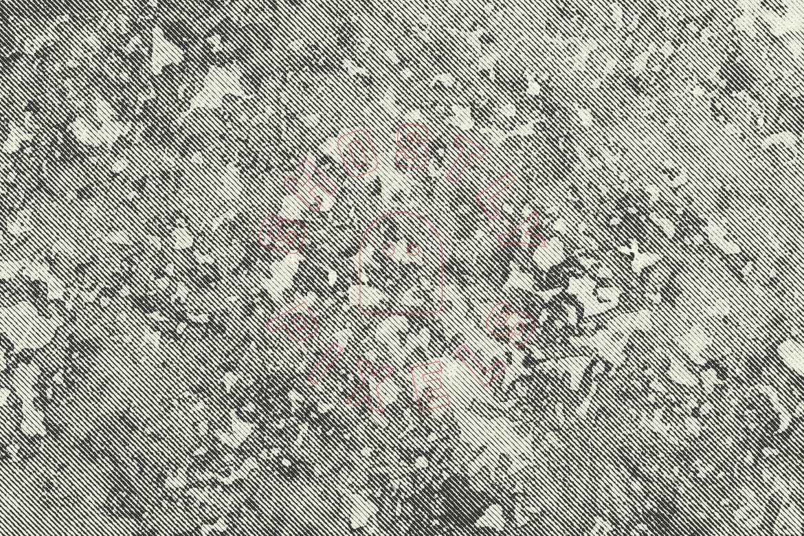 复古半色调大理石纹理矢量素材 Vintage Halftone Marble Textures_img_2