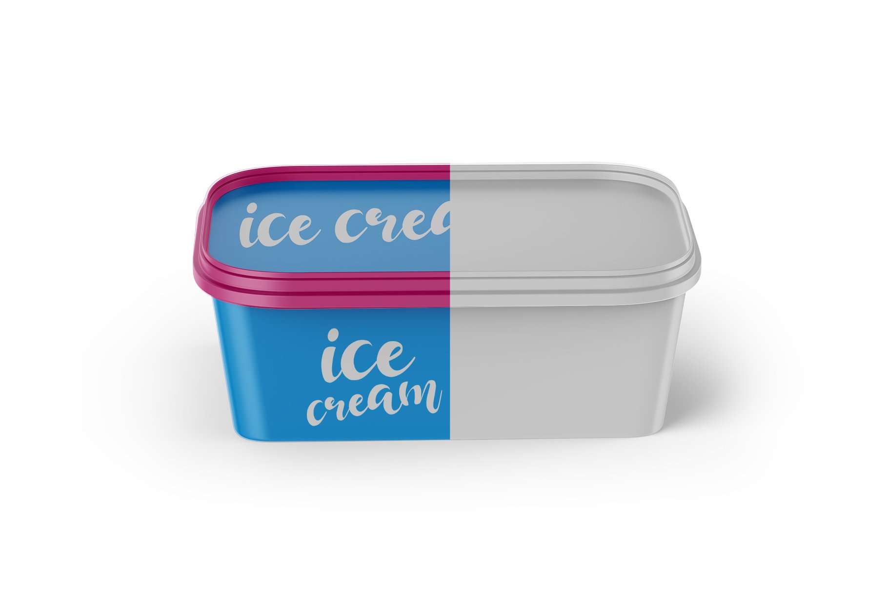 冰淇淋桶外观设计展示样机 Ice Cream Mockup_img_2