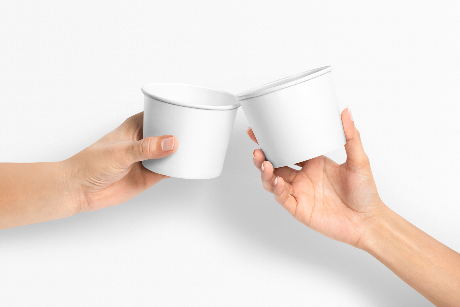 高质量冰淇淋杯外观设计展示样机 Ice Cream Cup Mockups Set_img_2