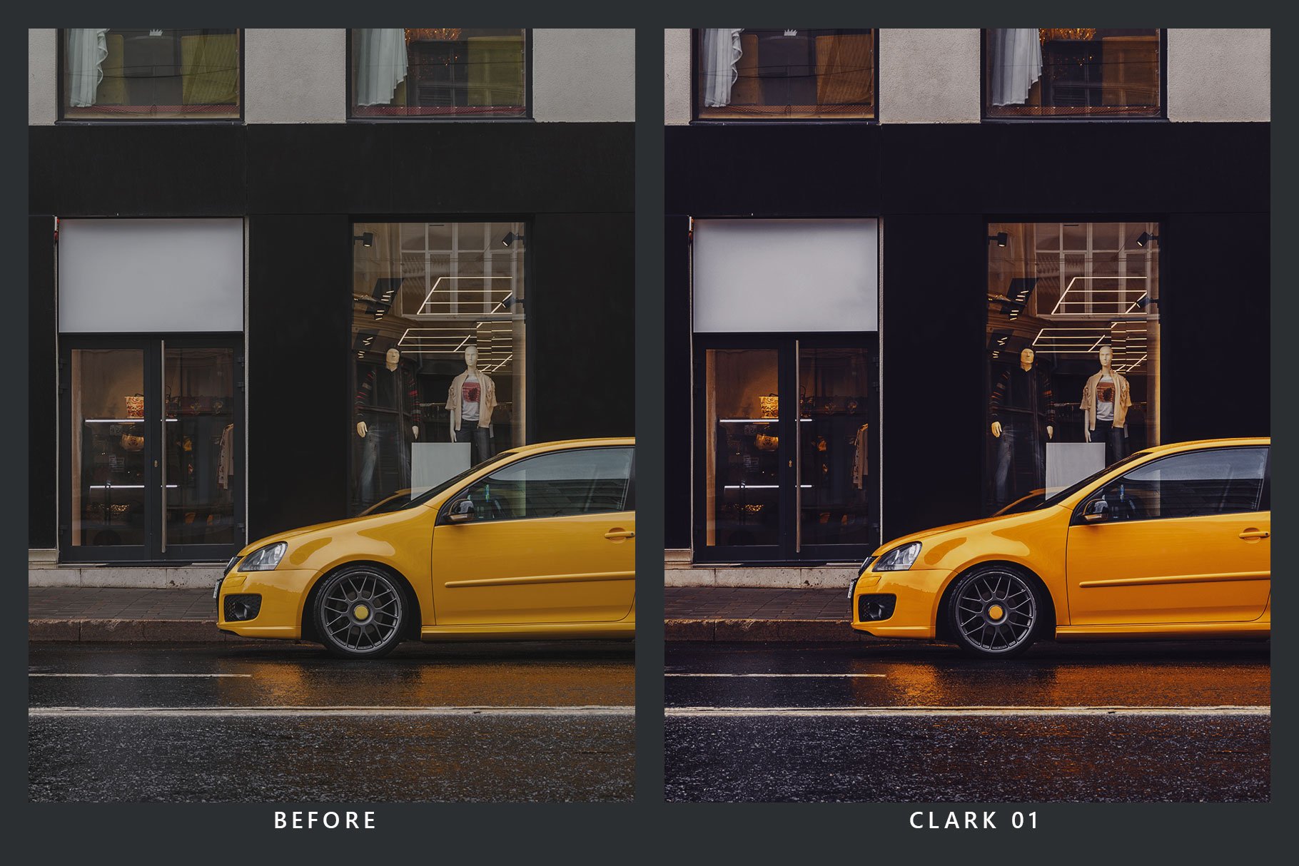 20款金丝雀黄照片后期调色LR预设 20 Canary Yellow Lightroom Presets_img_2