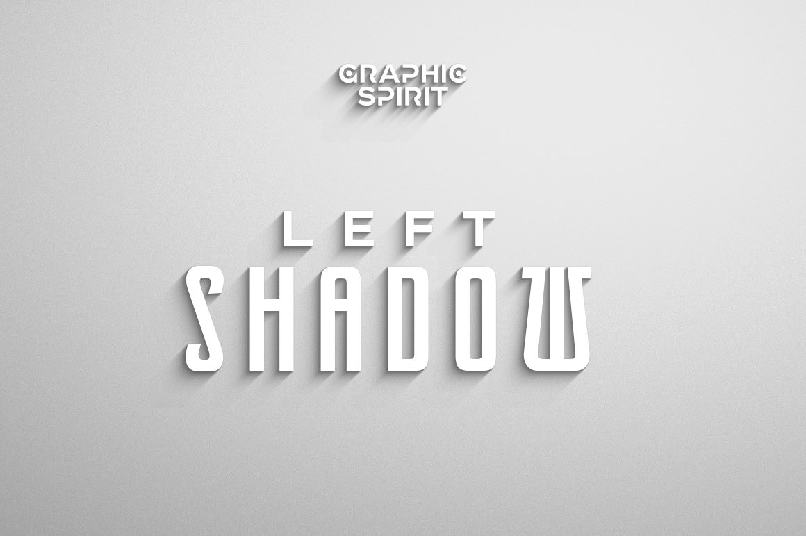 长阴影效果PS动作 Laconic Long Shadow For Photoshop_img_2