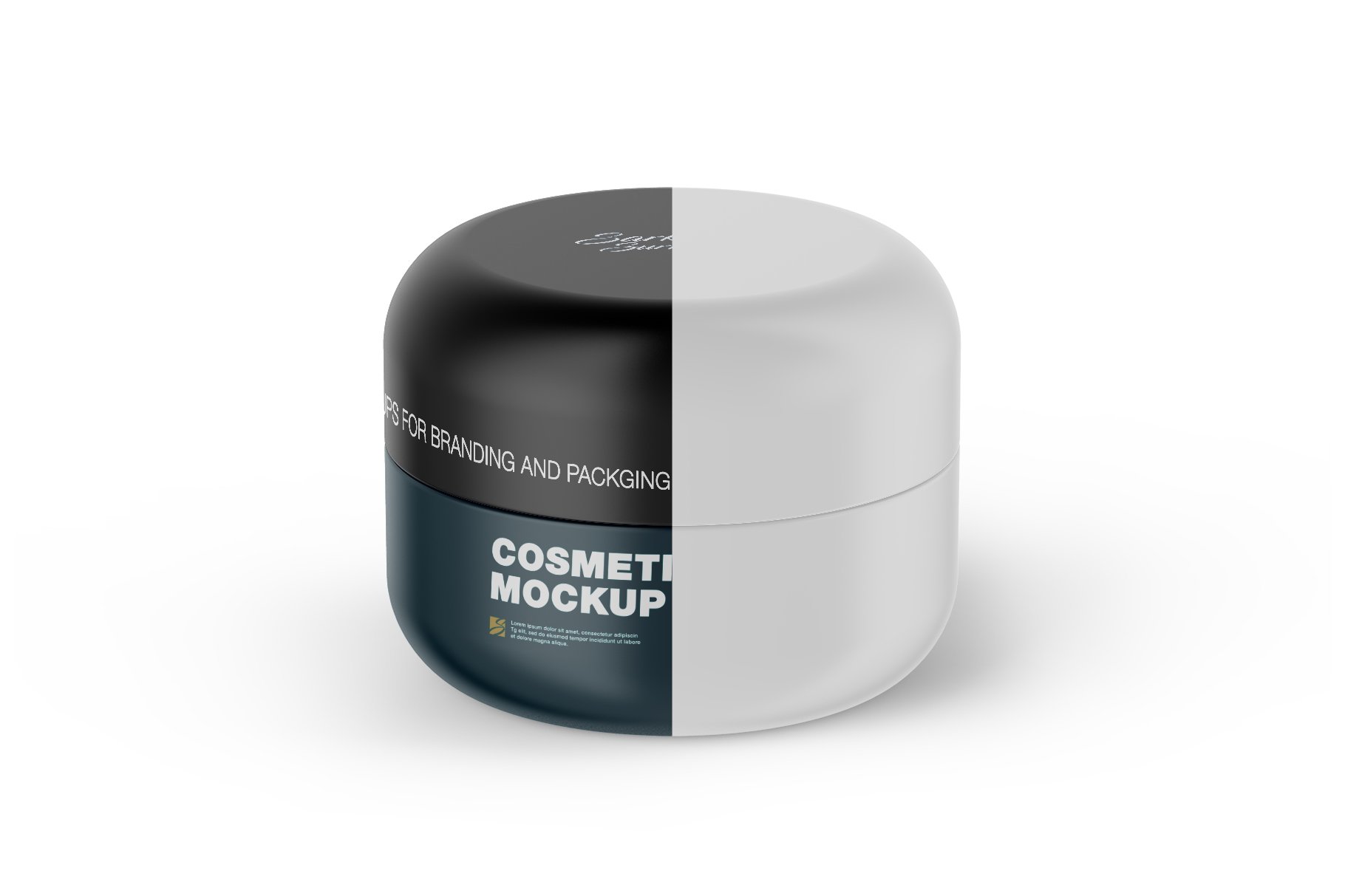 化妆品包装罐设计展示样机 Cosmetic Mockup_img_2