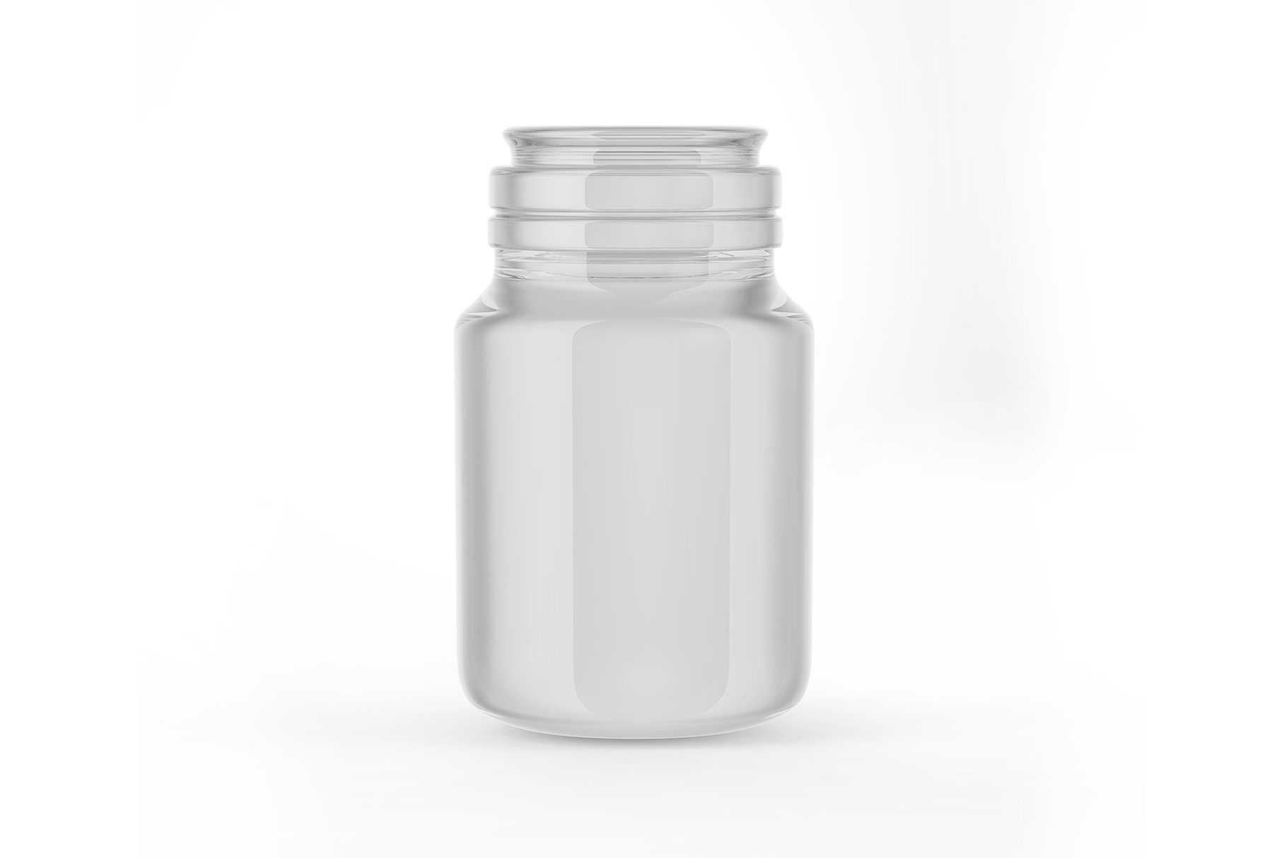 咖啡豆玻璃密封罐样机模板 Coffee Jar Mockup_img_2