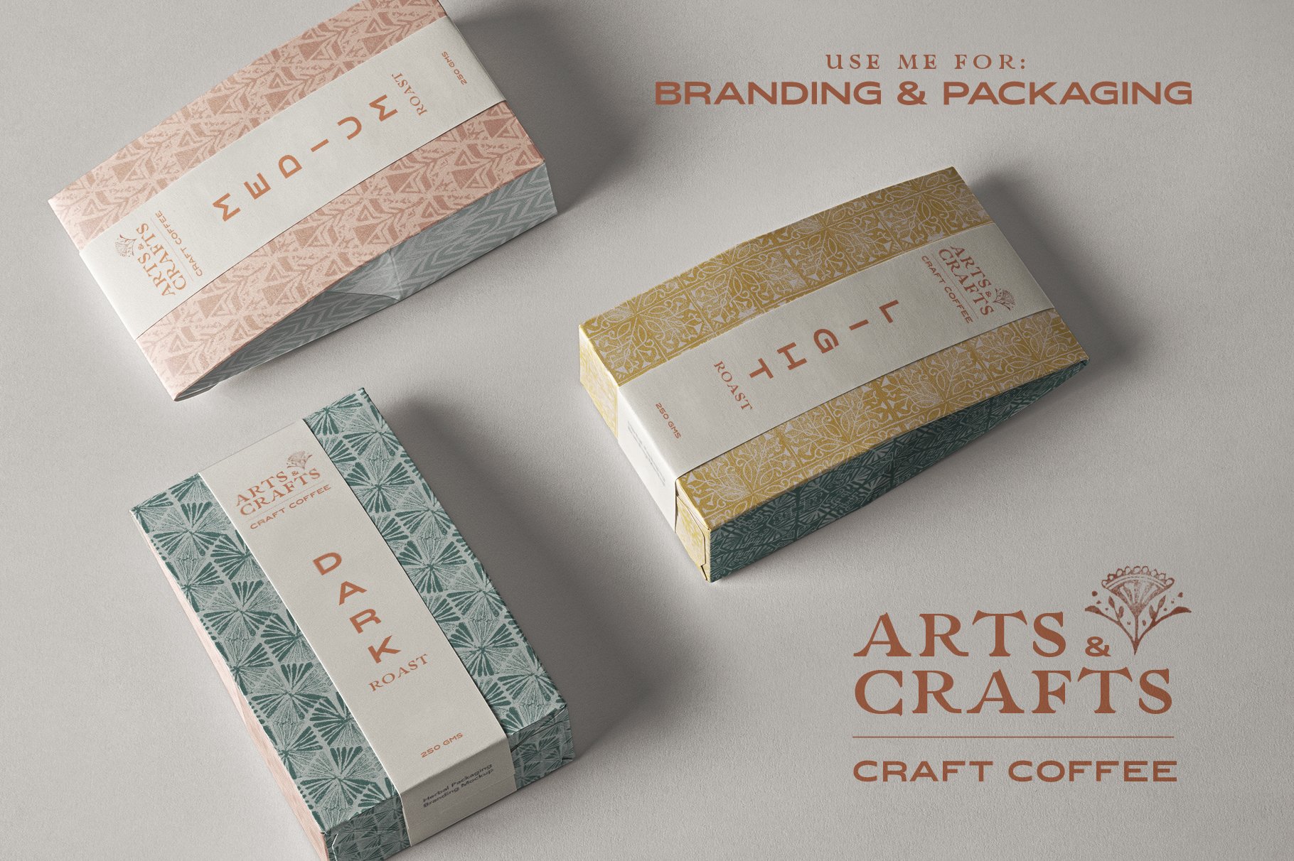 16款现代几何装饰无缝隙图案背景纹理素材 Textured Stamp Patterns_img_2
