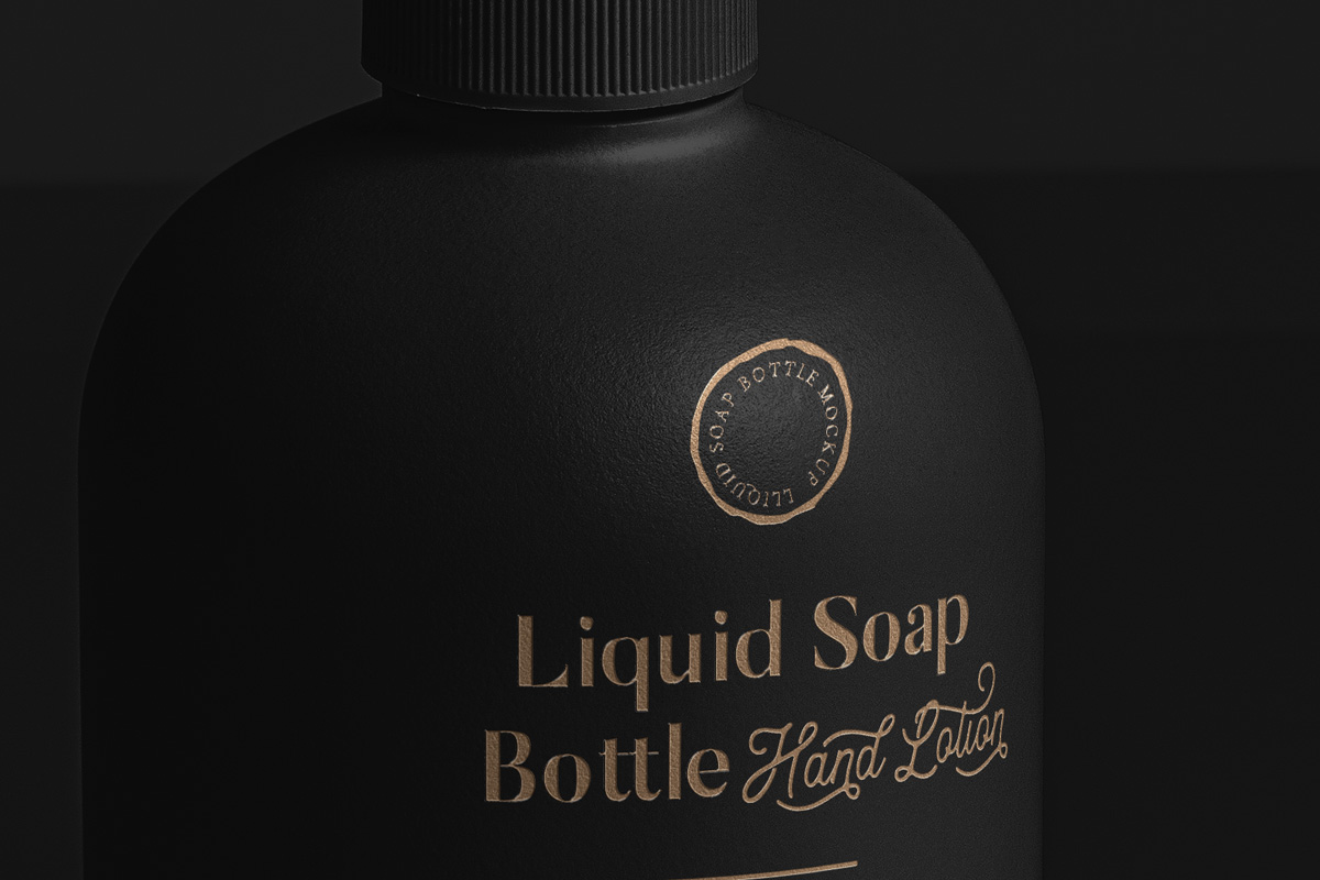 沐浴露化妆品包装瓶设计展示样机 Liquid Soap Bottle Mockup Vol2_img_2