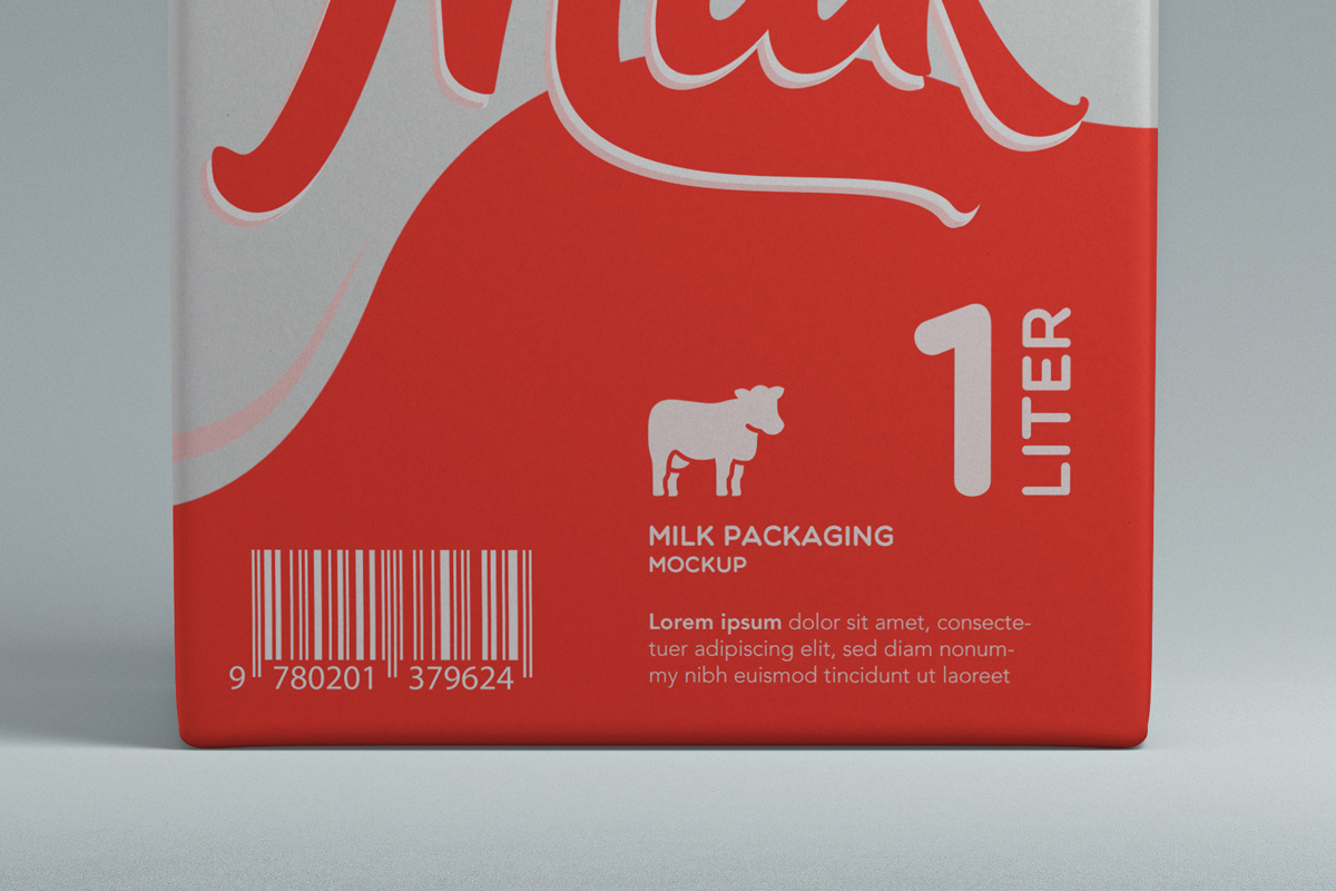 牛奶纸罐包装盒设计展示样机模板 Carton Psd Milk Packaging Mockup_img_2