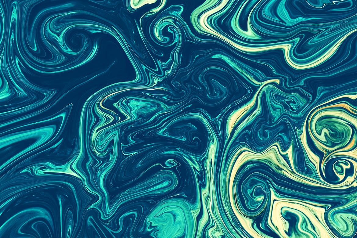 10款抽象流体液体油渍大理石纹理素材 Liquid Backgrounds_img_2