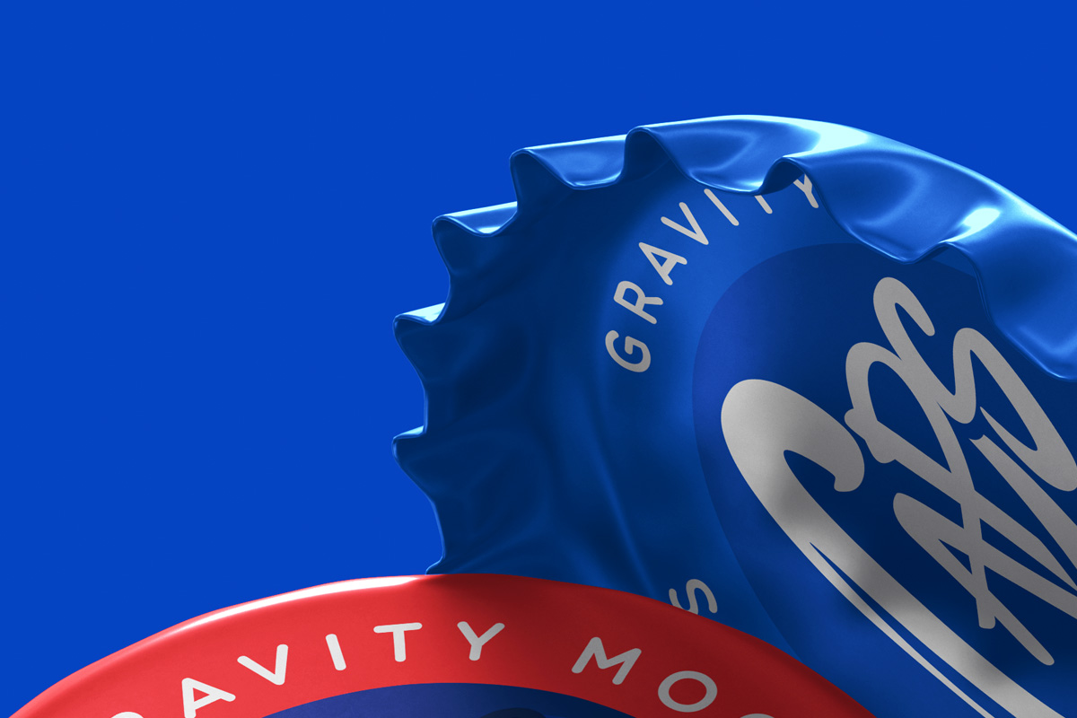 悬浮啤酒瓶盖PSD样机模板 Gravity Psd Bottle Cap Mockup 2_img_2