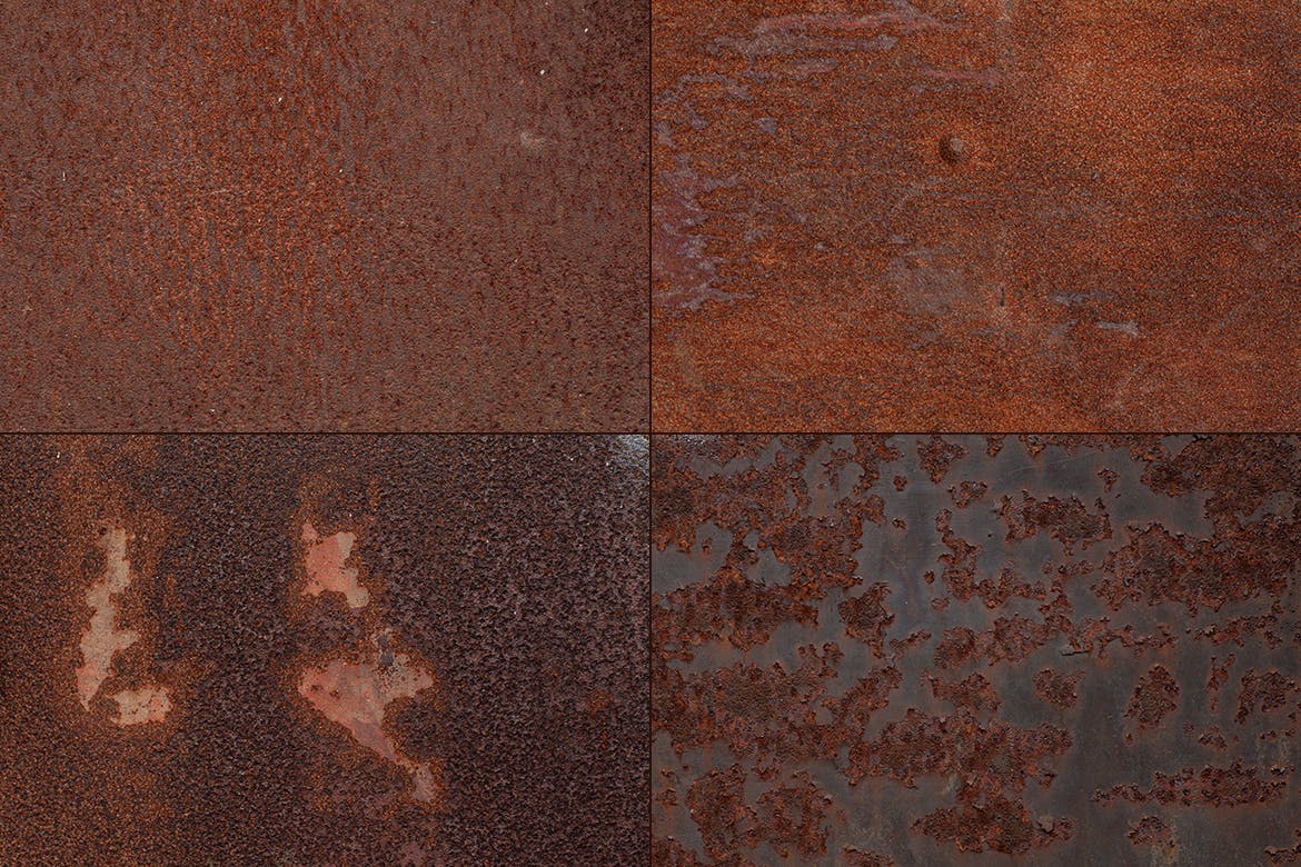 20款高清生锈锈蚀金属开裂油漆纹理底纹图片素材 Rust Textures_img_2