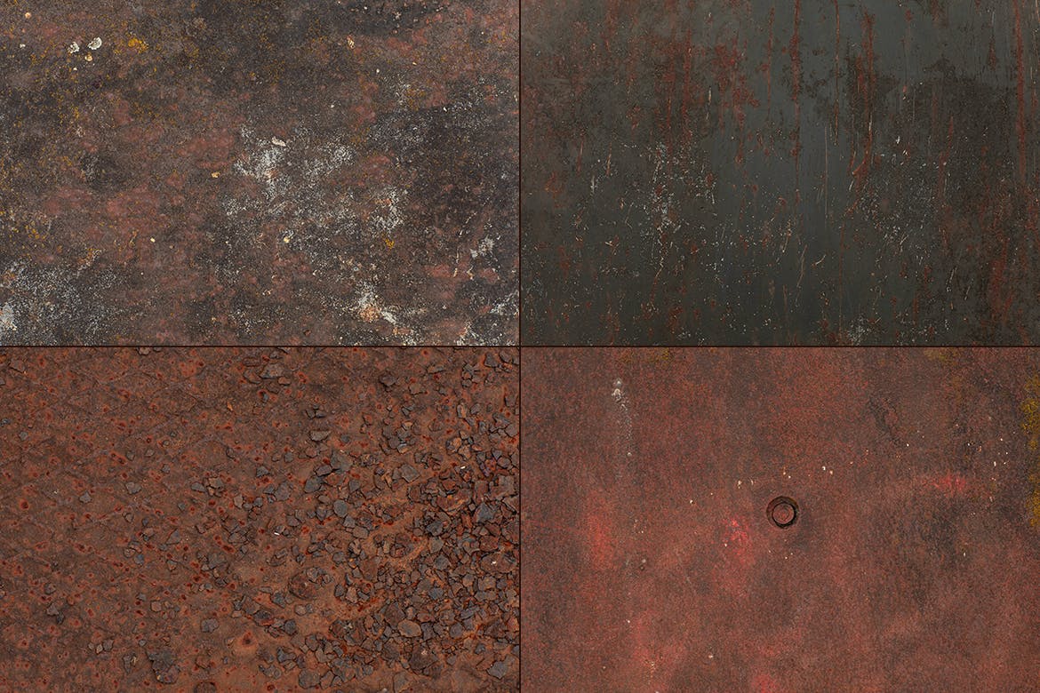 20款高清生锈锈蚀金属开裂油漆纹理底纹图片素材 Rust Textures_img_2