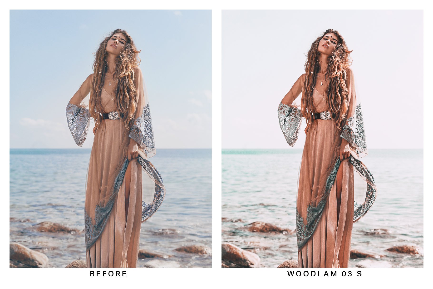 20个波西米亚风摄影人像后期调色LR预设 20 Boho Chic Lightroom Presets LUTs_img_2