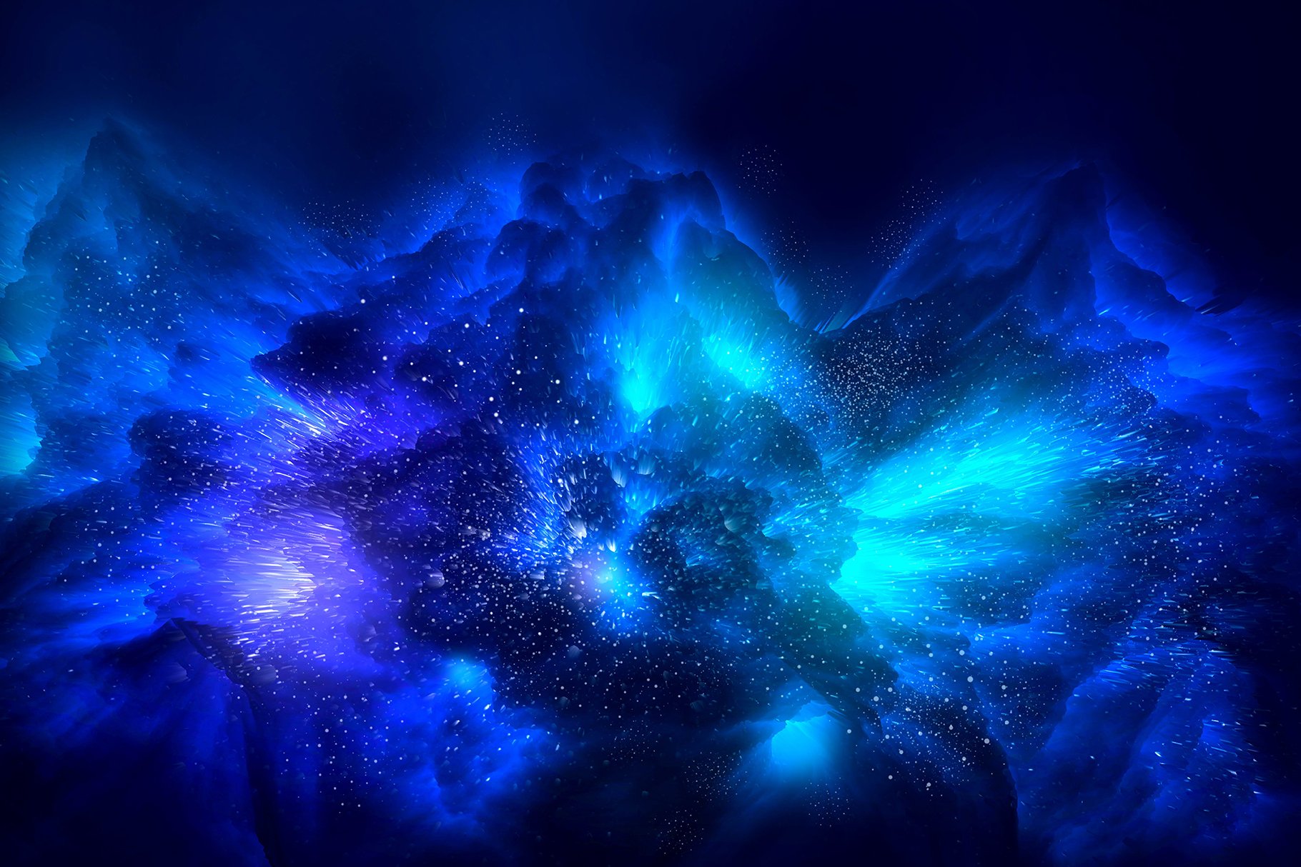 24个抽象炫彩星云银河系太空背景素材 Abstract Nebula Backgrounds_img_2