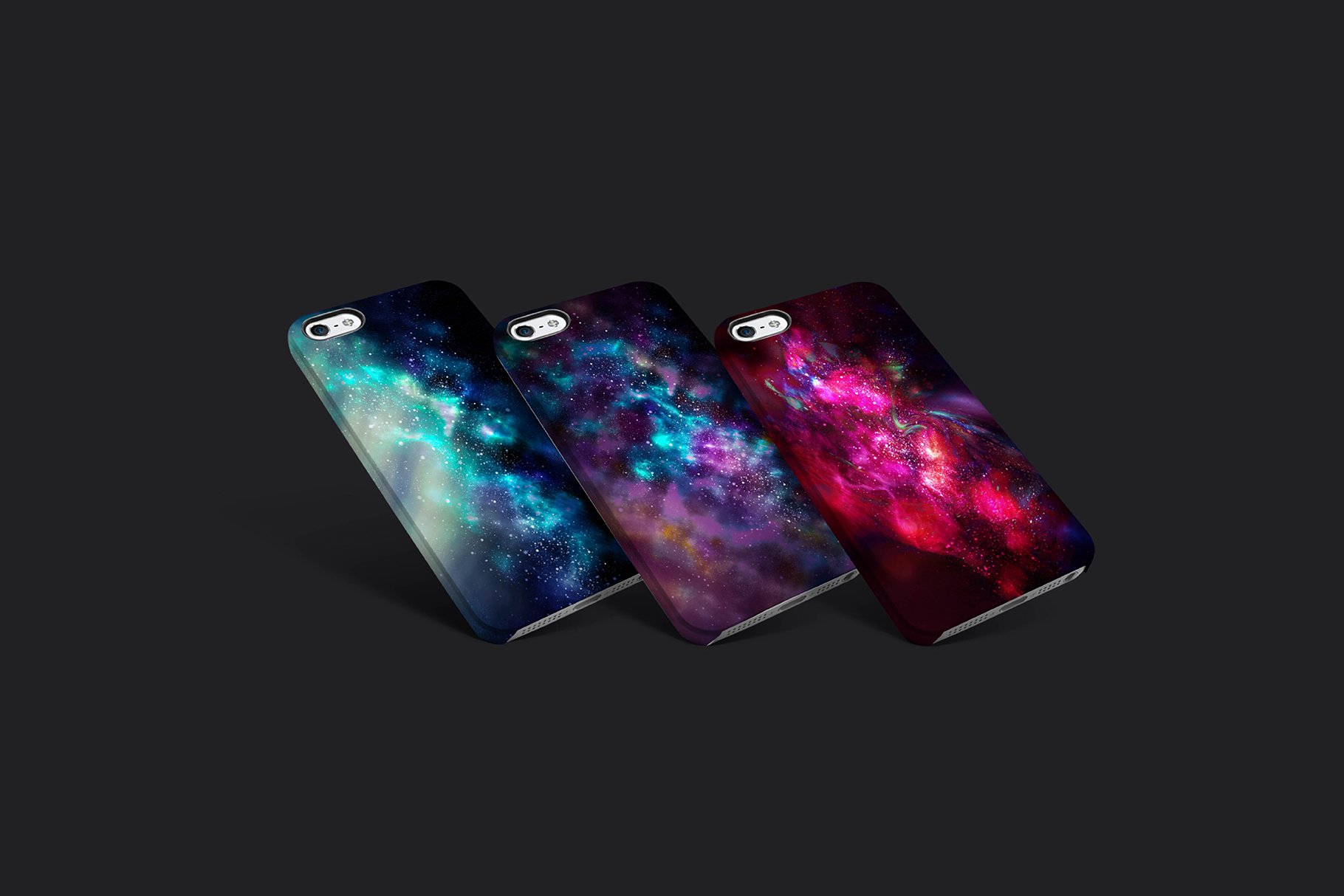 24个抽象炫彩星云银河系太空背景素材 Abstract Nebula Backgrounds_img_2
