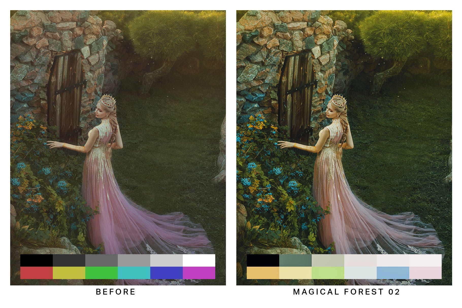 50款梦幻照片后期调色LR预设 50 Fantasy Lightroom Presets_img_2