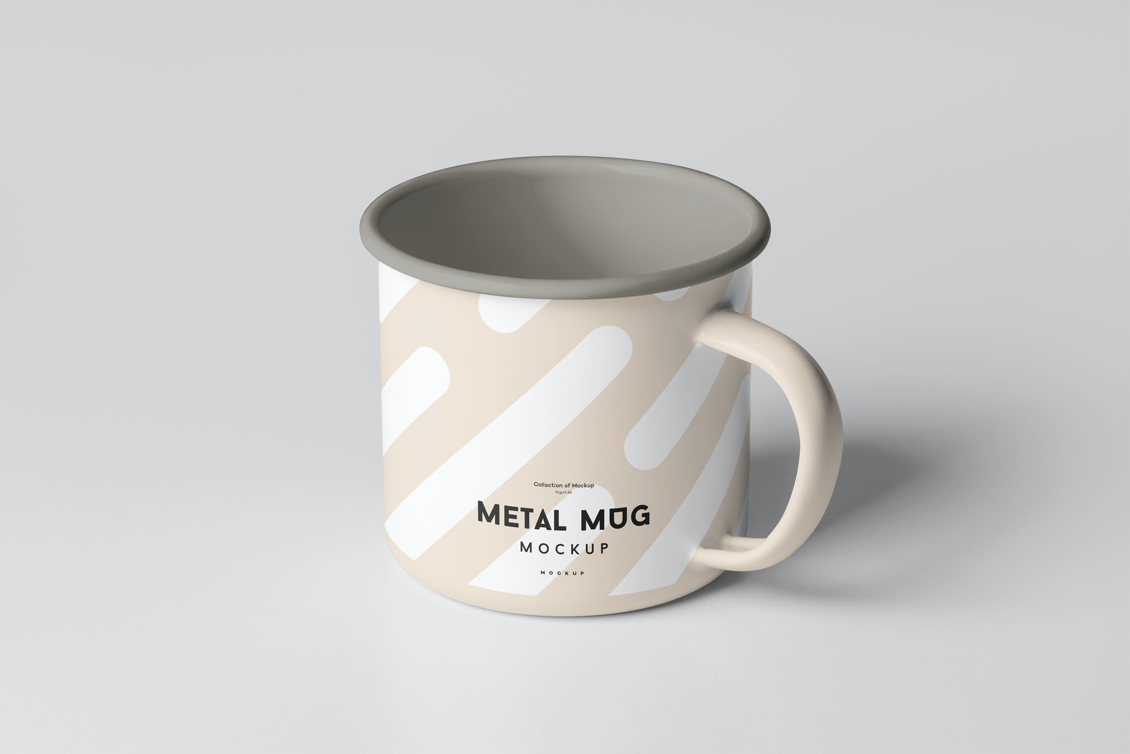 8款陶瓷金属杯样机模板 Metal Mug Mockup_img_2