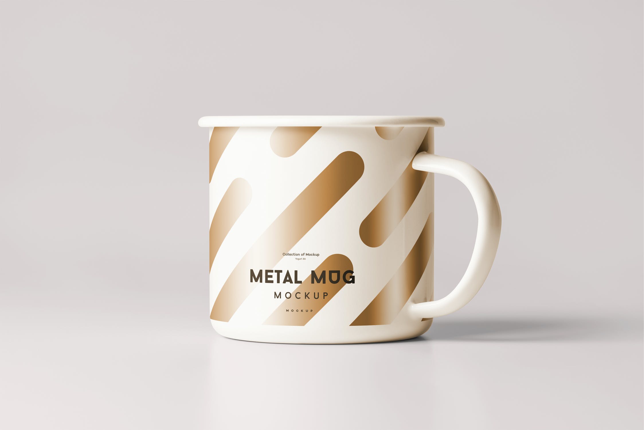 8款陶瓷金属杯样机模板 Metal Mug Mockup_img_2