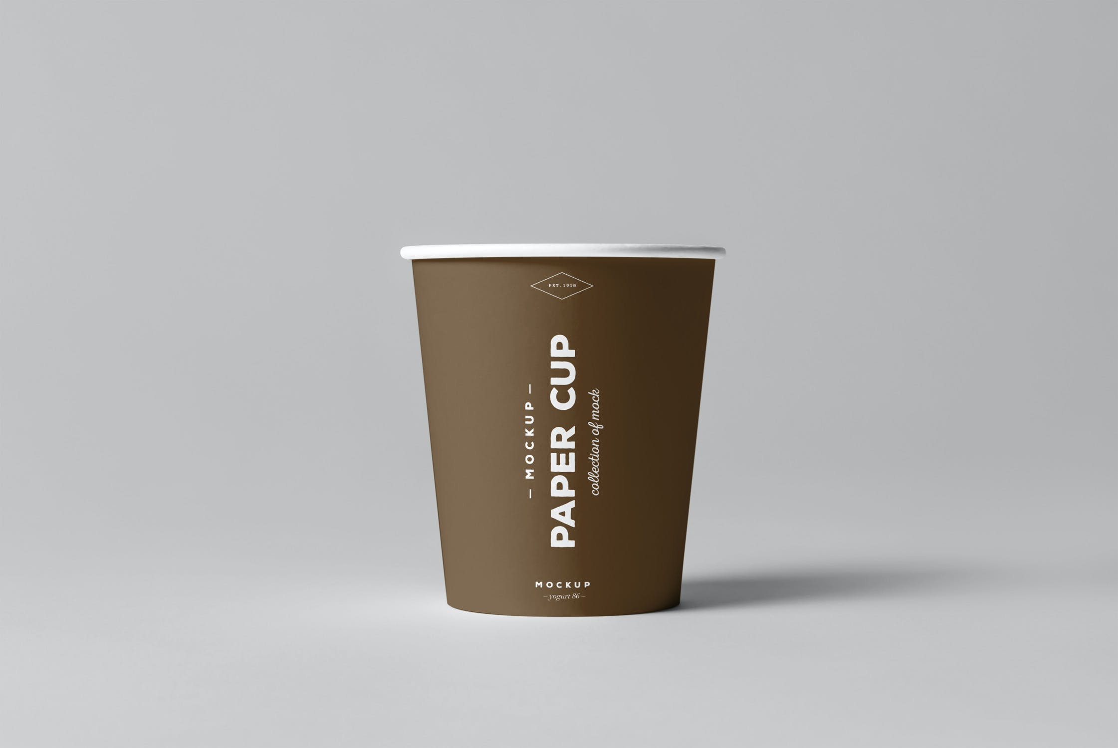 8款一次性咖啡纸杯样机模板 Paper Cups Mockup_img_2