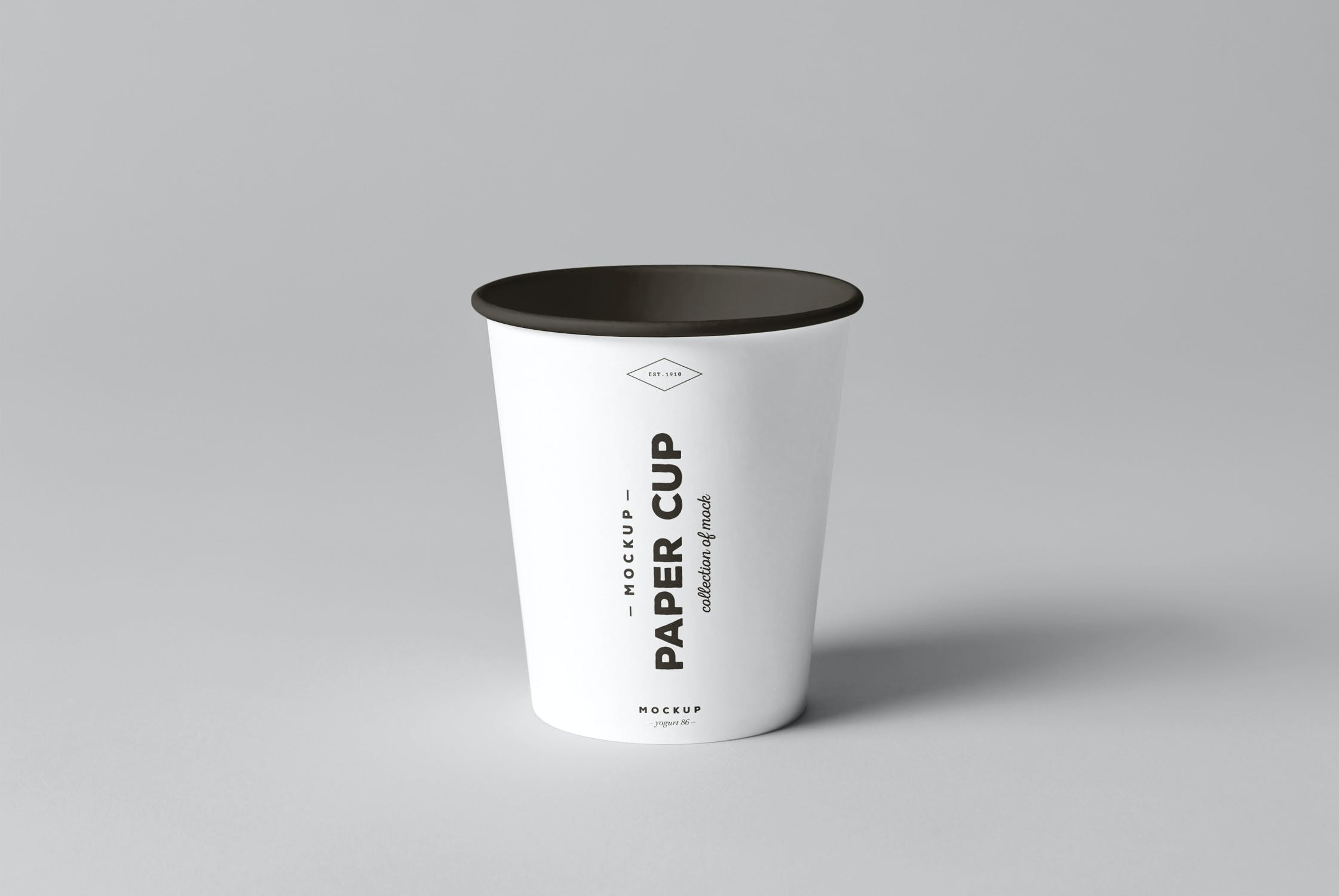 8款一次性咖啡纸杯样机模板 Paper Cups Mockup_img_2