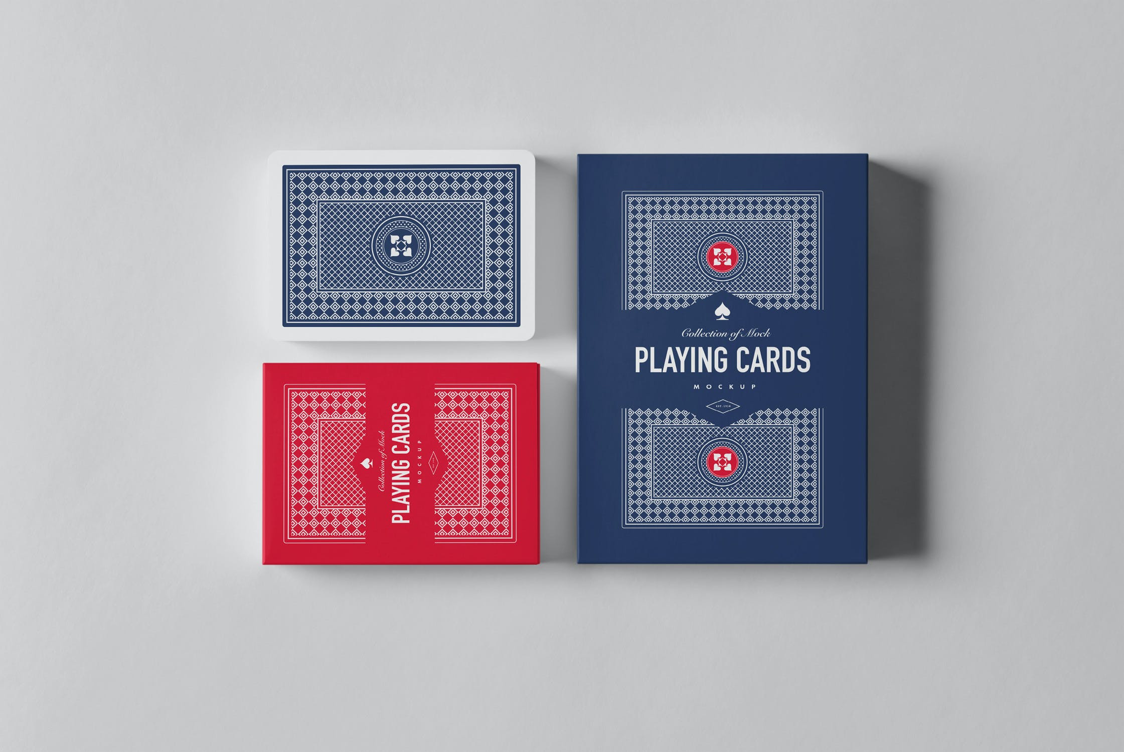 10款扑克牌卡片设计展示样机模板 Playing Card Mockup_img_2