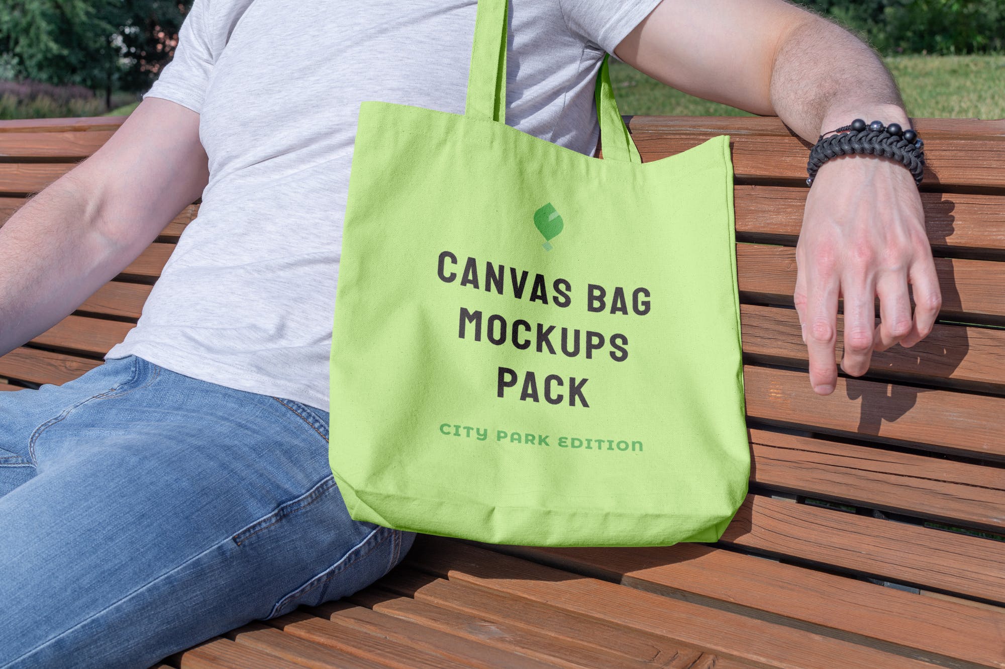 8款帆布手提袋样机模板 Canvas Bag Mockups Pack_img_2