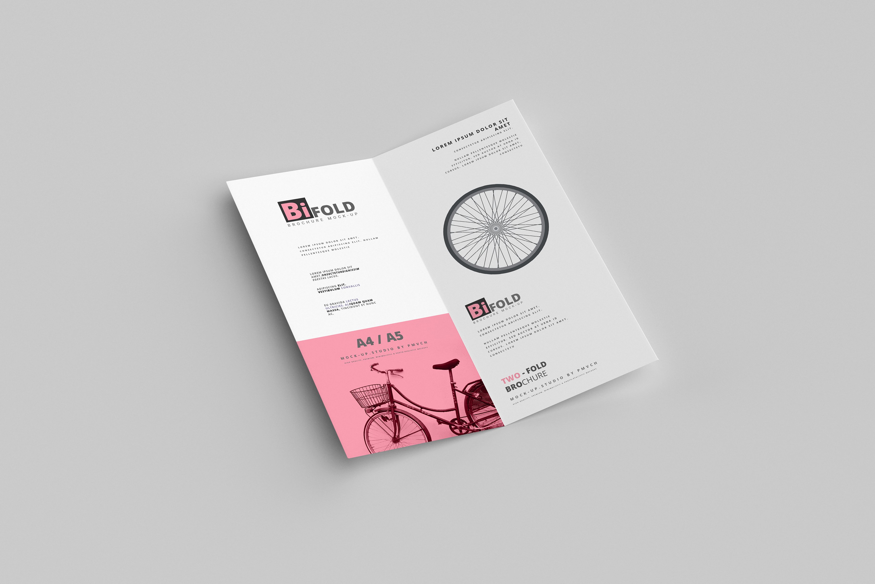 165款折页画册杂志设计样机模板 165 Brochure Mockups Big Bundle_img_2