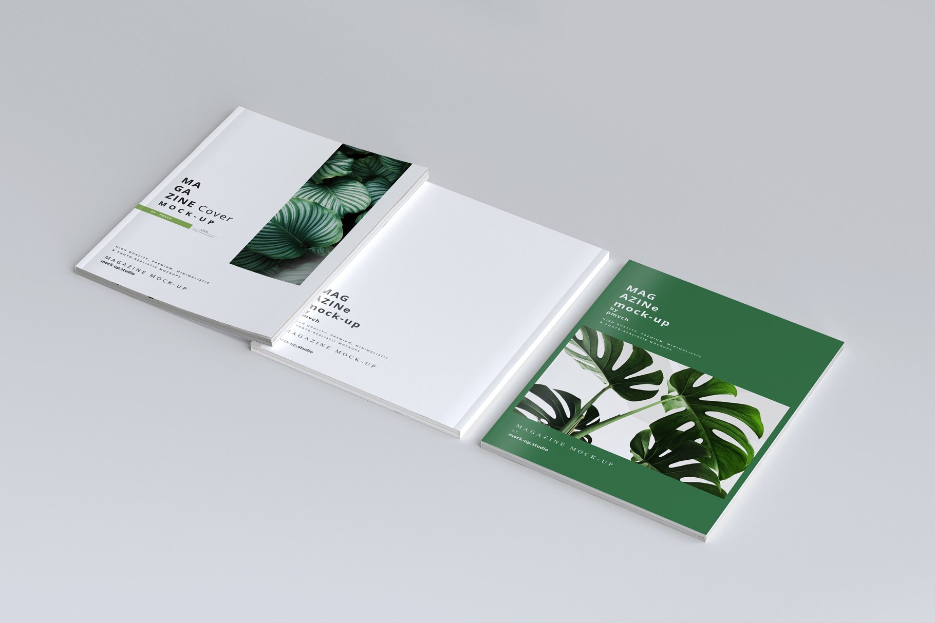 165款折页画册杂志设计样机模板 165 Brochure Mockups Big Bundle_img_2