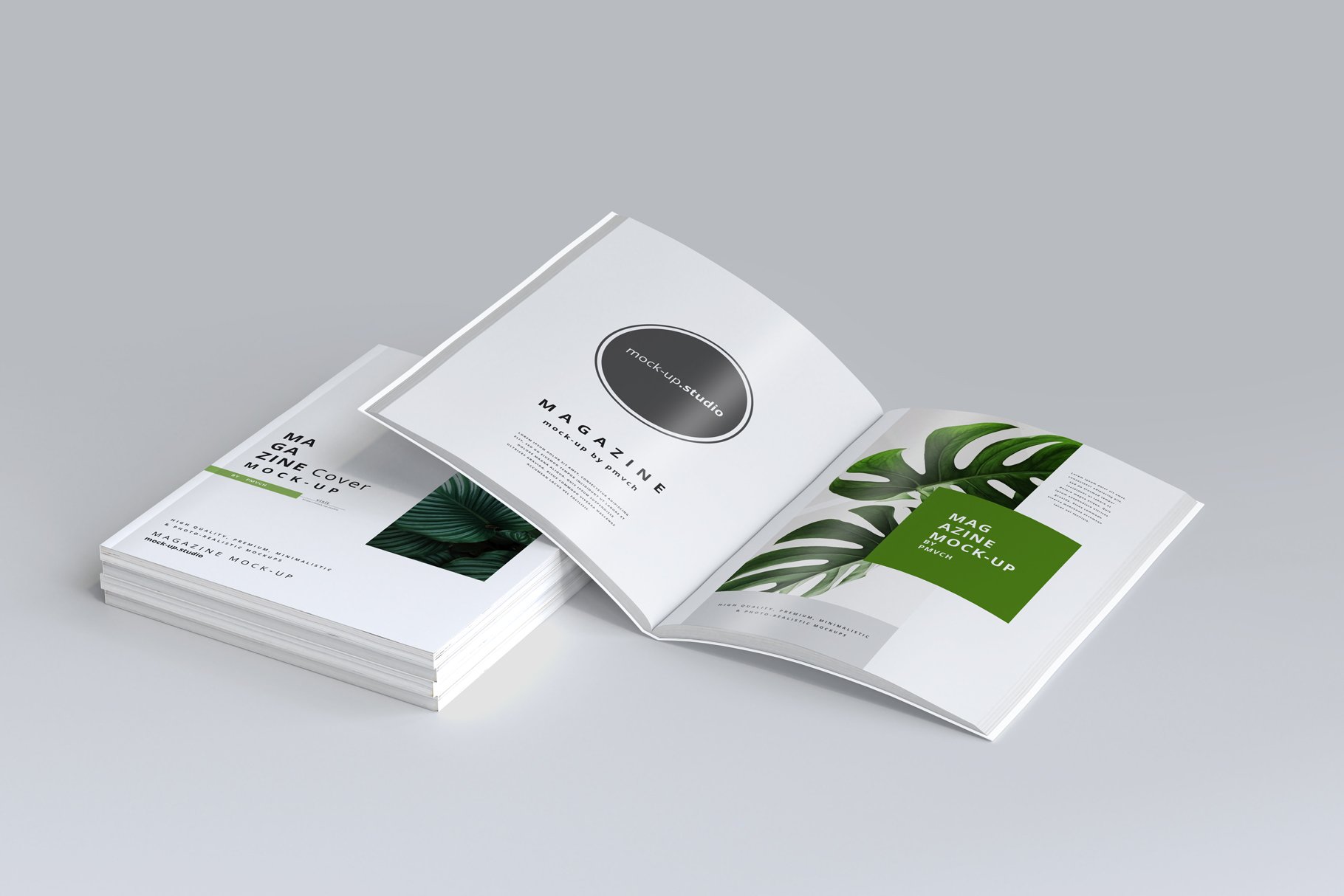 165款折页画册杂志设计样机模板 165 Brochure Mockups Big Bundle_img_2