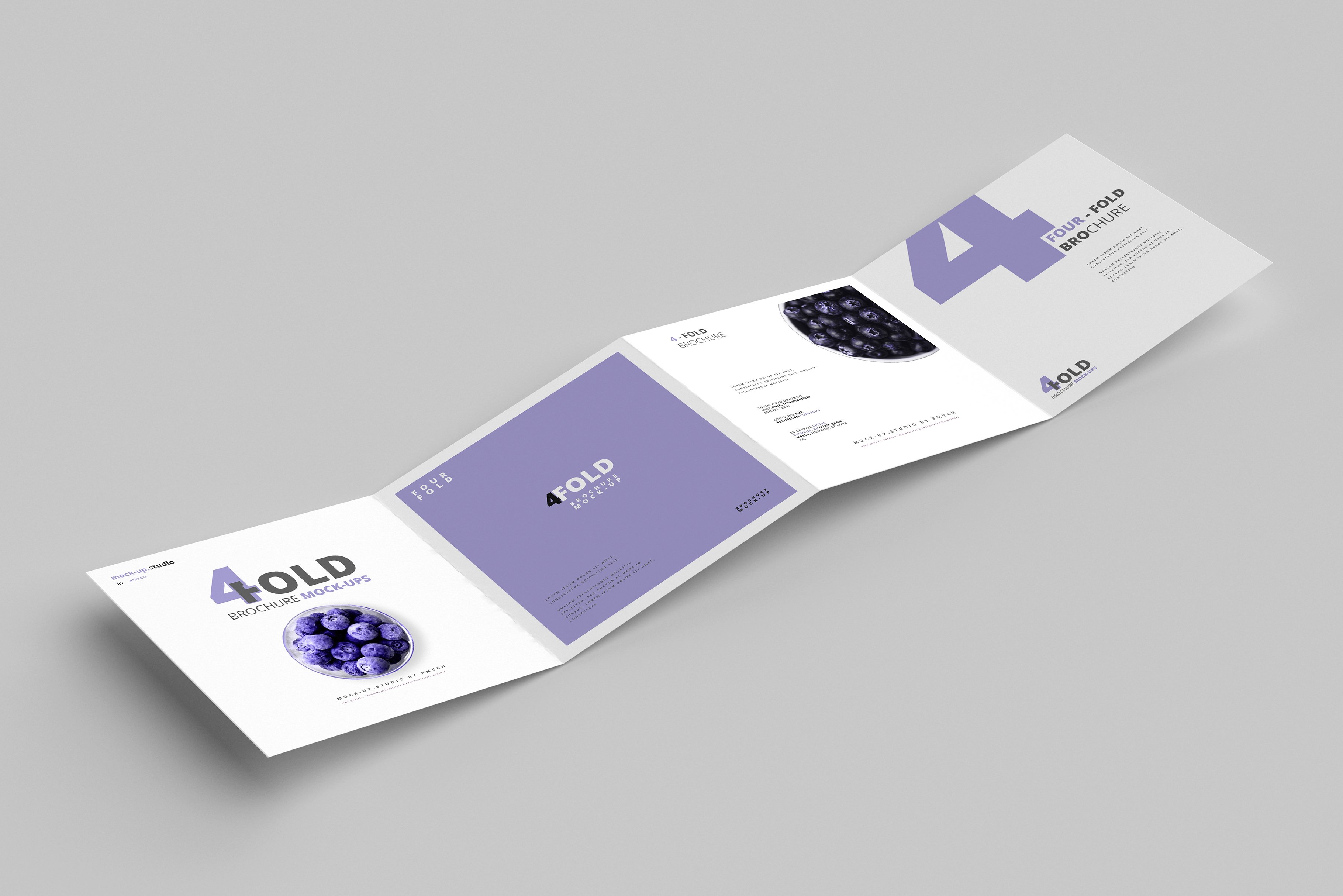 165款折页画册杂志设计样机模板 165 Brochure Mockups Big Bundle_img_2