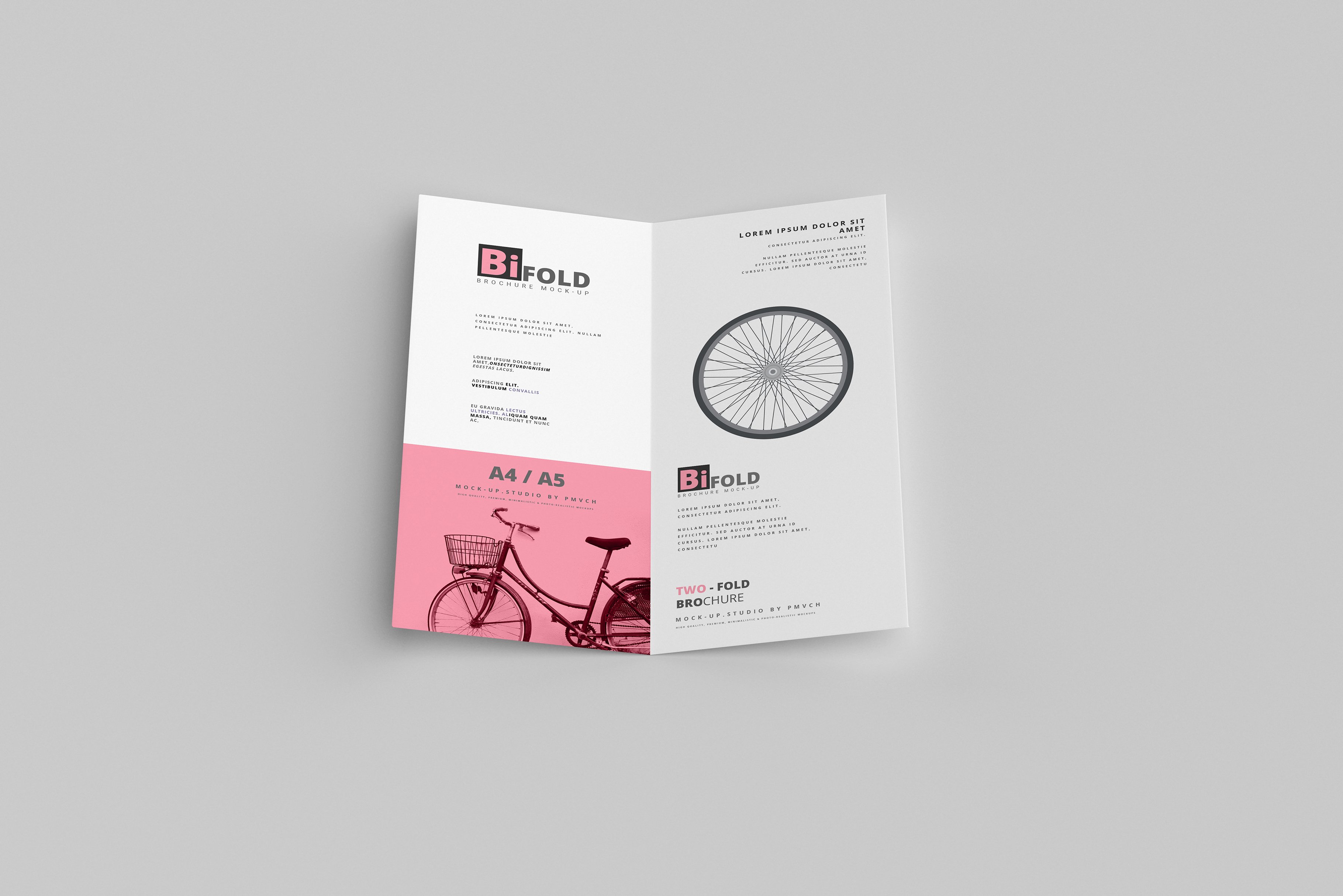 165款折页画册杂志设计样机模板 165 Brochure Mockups Big Bundle_img_2