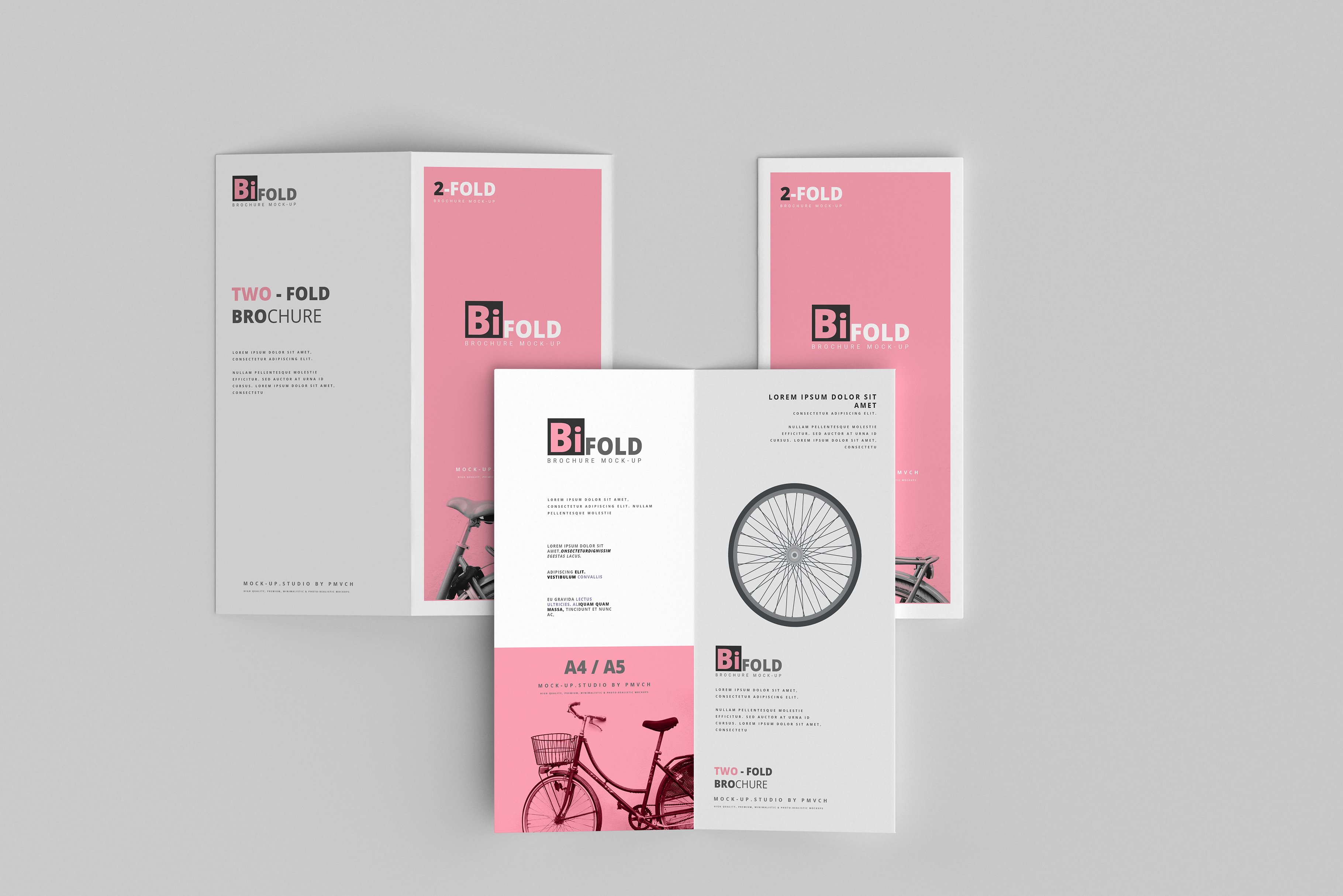 165款折页画册杂志设计样机模板 165 Brochure Mockups Big Bundle_img_2