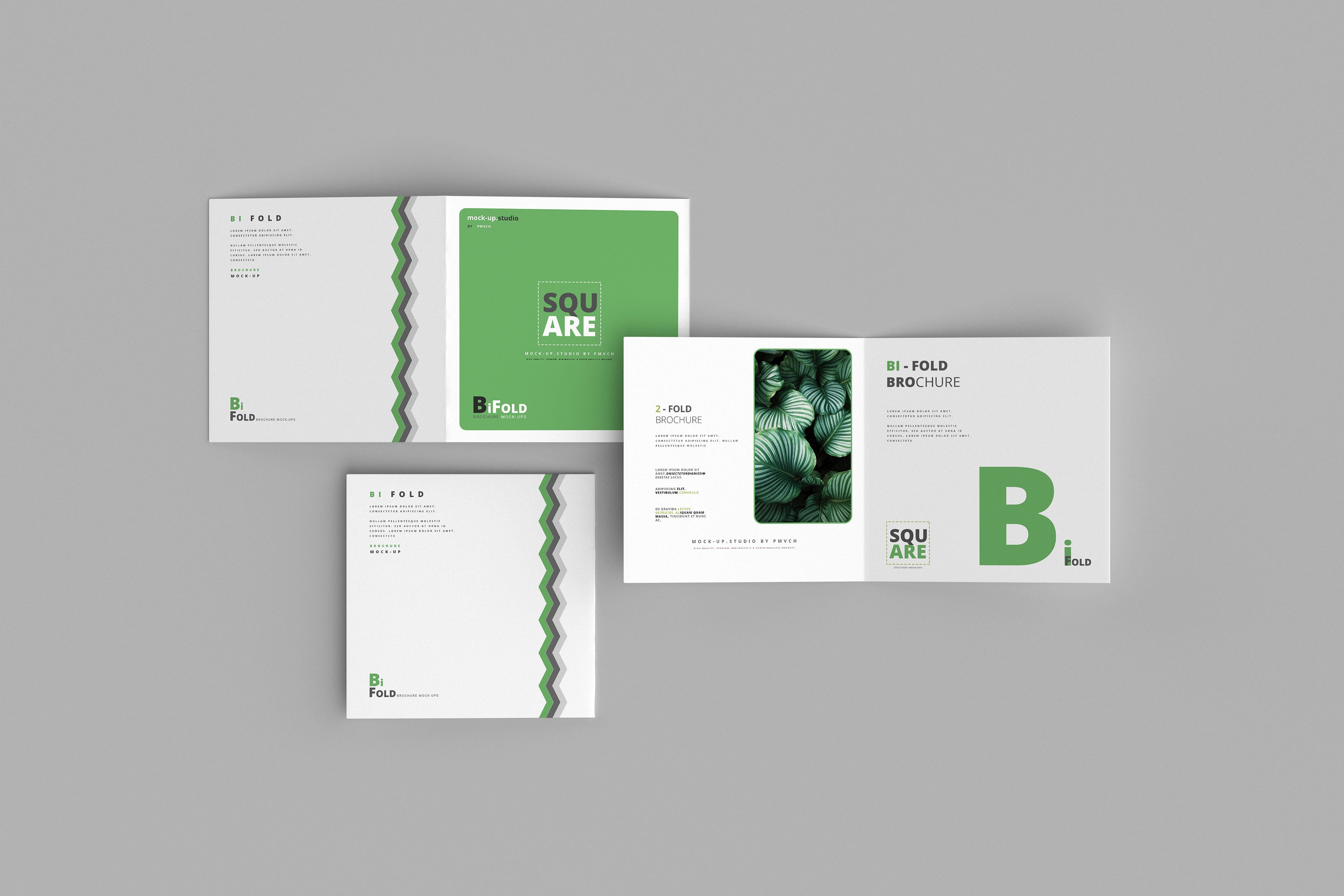 165款折页画册杂志设计样机模板 165 Brochure Mockups Big Bundle_img_2