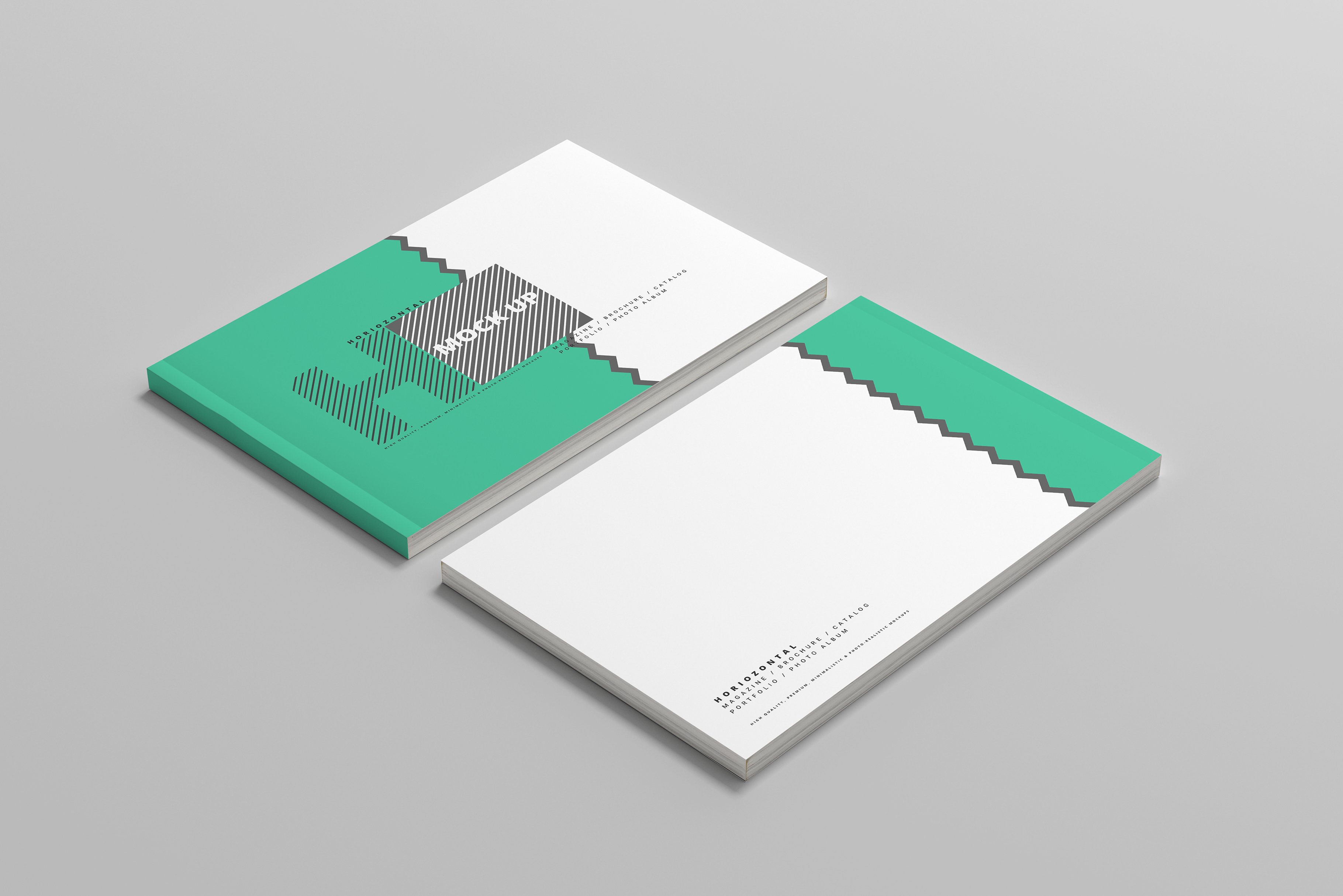 165款折页画册杂志设计样机模板 165 Brochure Mockups Big Bundle_img_2