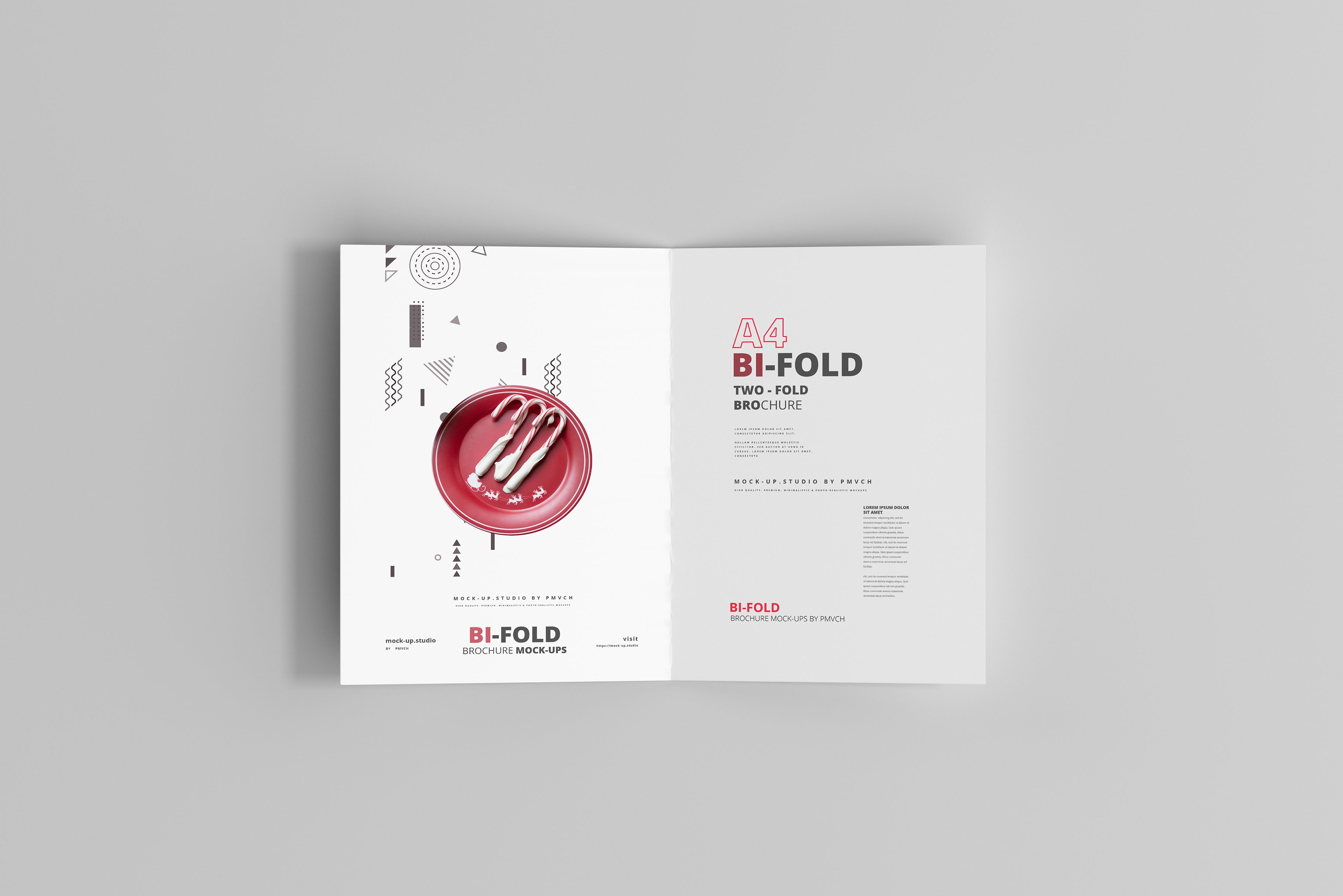 165款折页画册杂志设计样机模板 165 Brochure Mockups Big Bundle_img_2