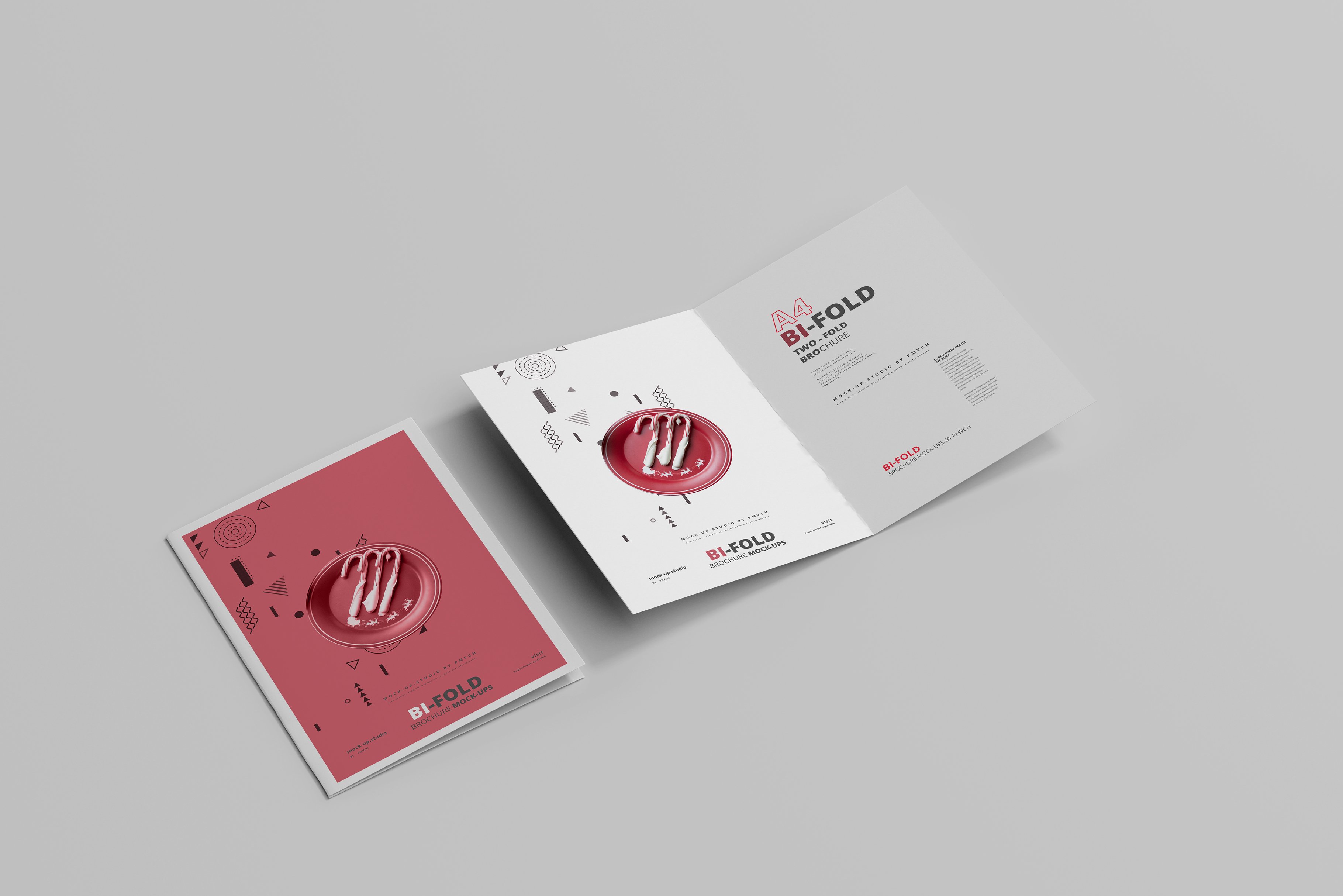 165款折页画册杂志设计样机模板 165 Brochure Mockups Big Bundle_img_2