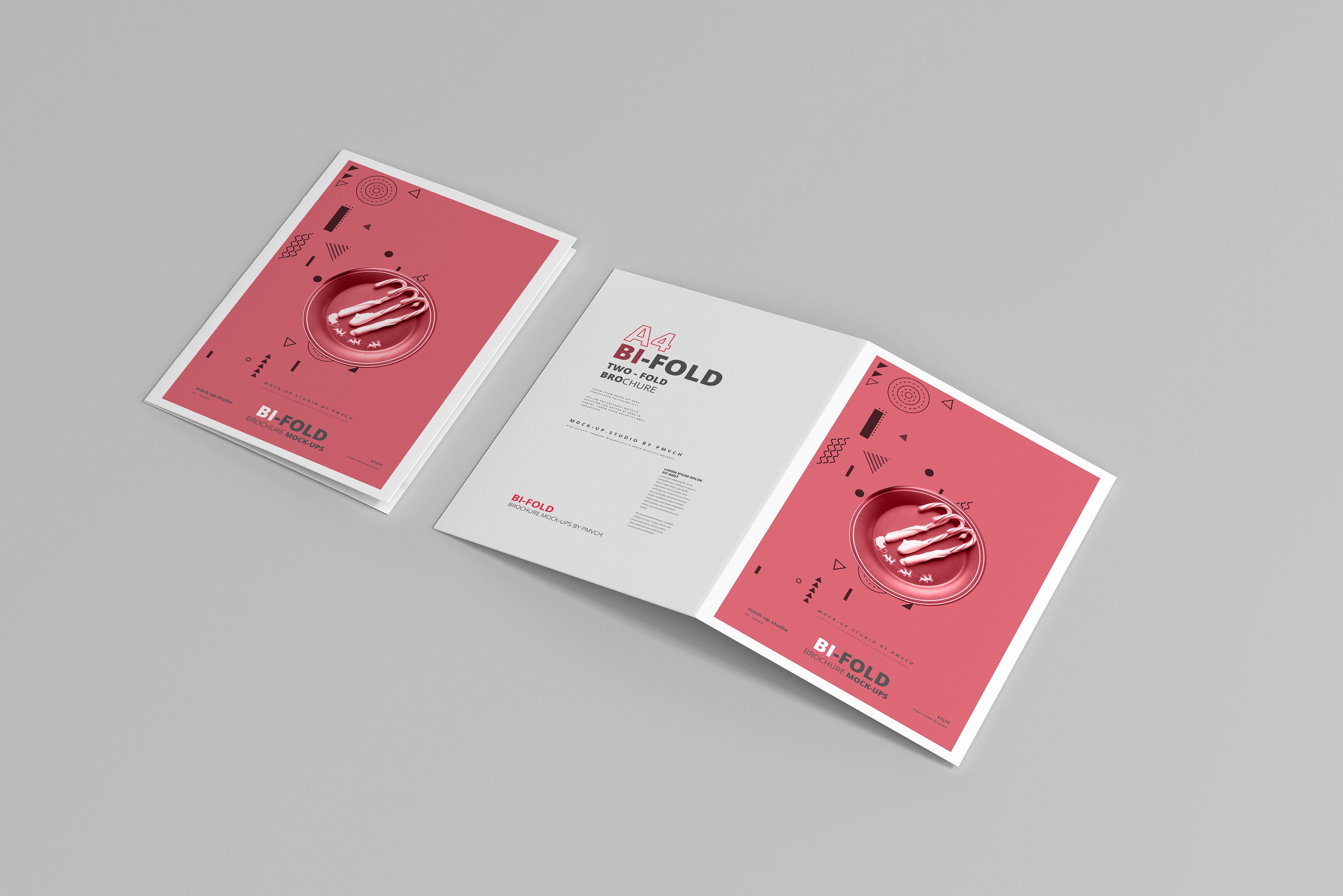 165款折页画册杂志设计样机模板 165 Brochure Mockups Big Bundle_img_2