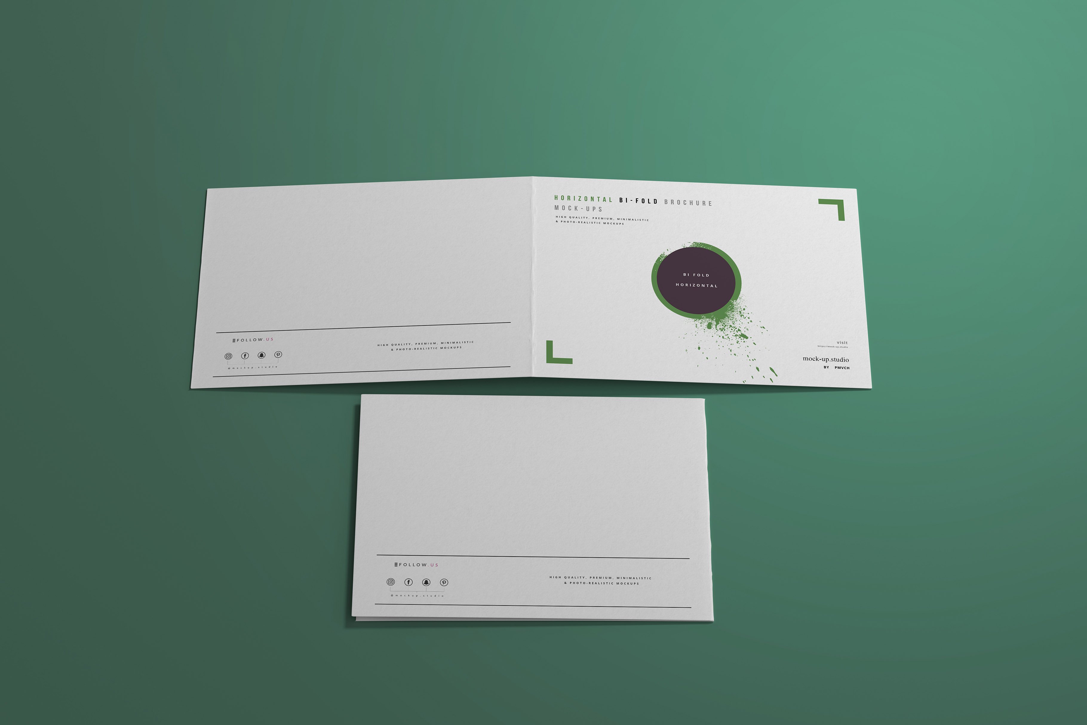 165款折页画册杂志设计样机模板 165 Brochure Mockups Big Bundle_img_2