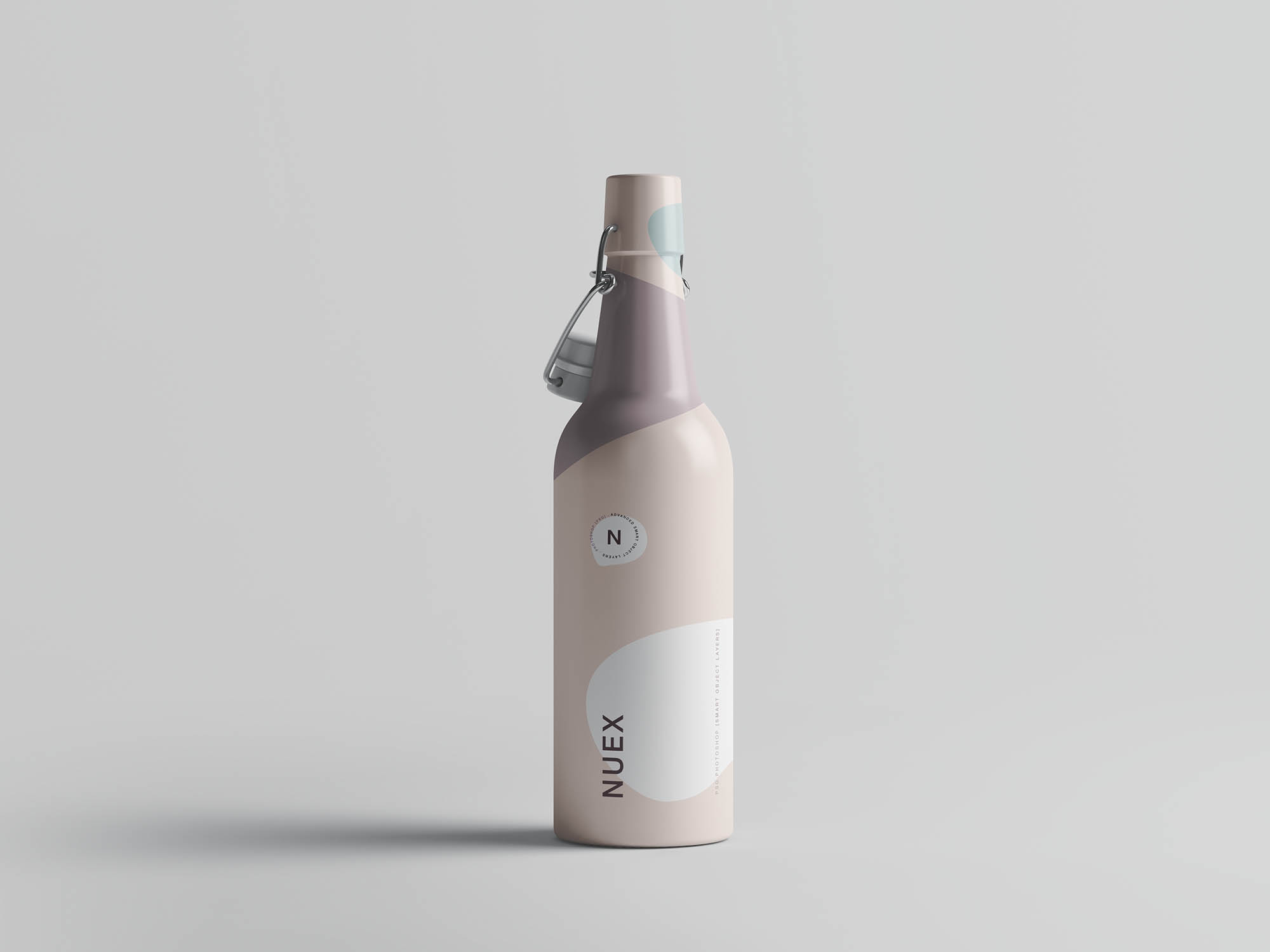 7款马特钳瓶设计样机模板 Matt Clamp Bottle Mockup_img_2