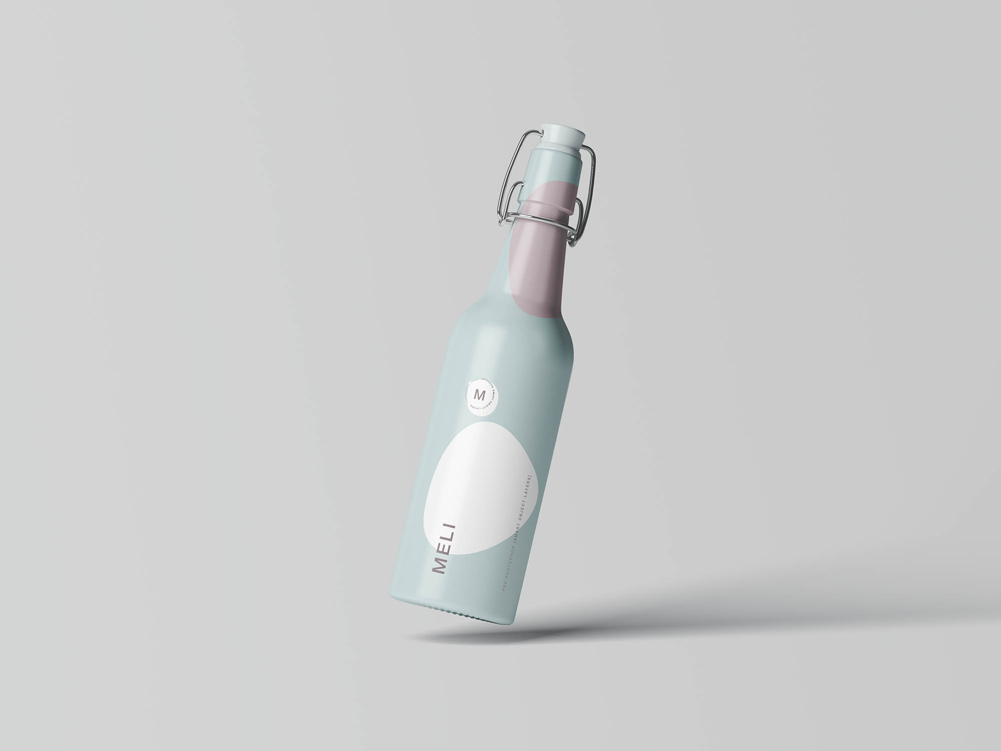 7款马特钳瓶设计样机模板 Matt Clamp Bottle Mockup_img_2