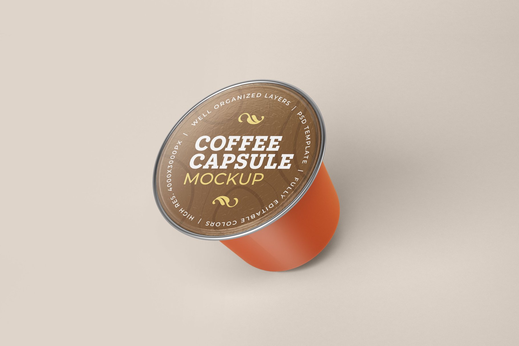 10款咖啡胶囊外包装样机模板 Coffee Capsule Mockup Set_img_2